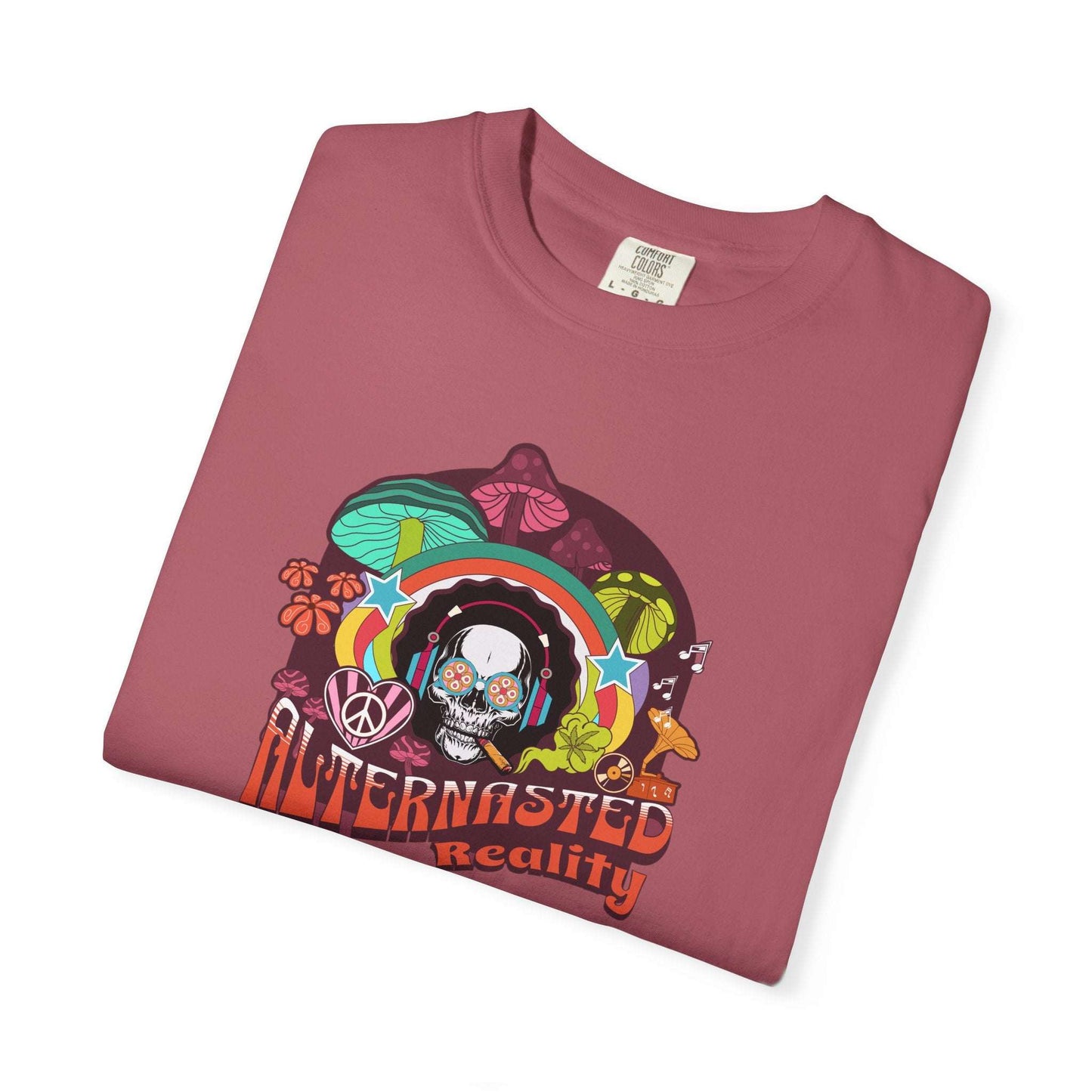 Party skull psychedelic tee