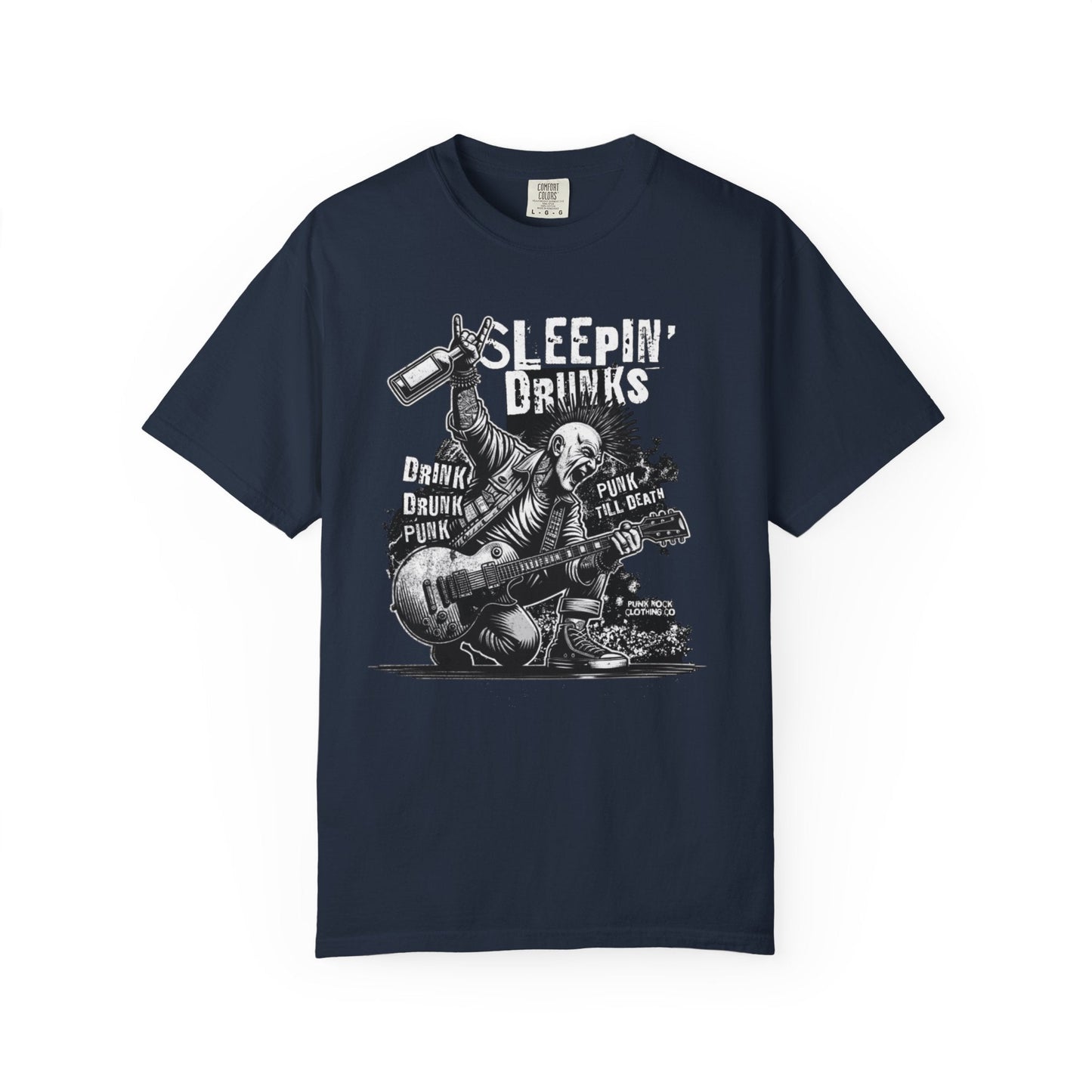 Sleeping drunks t-Shirt - punk is not dead & quirky casual wear