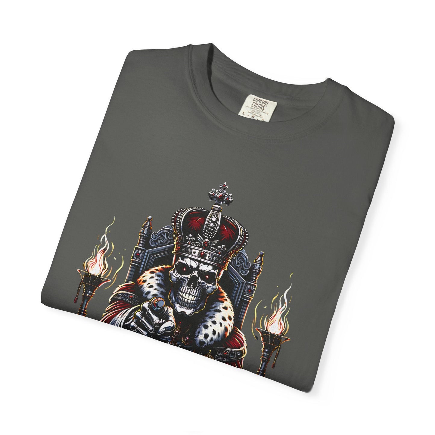 King of darkness unisex gothic t-shirt - Dark fantasy graphic tee