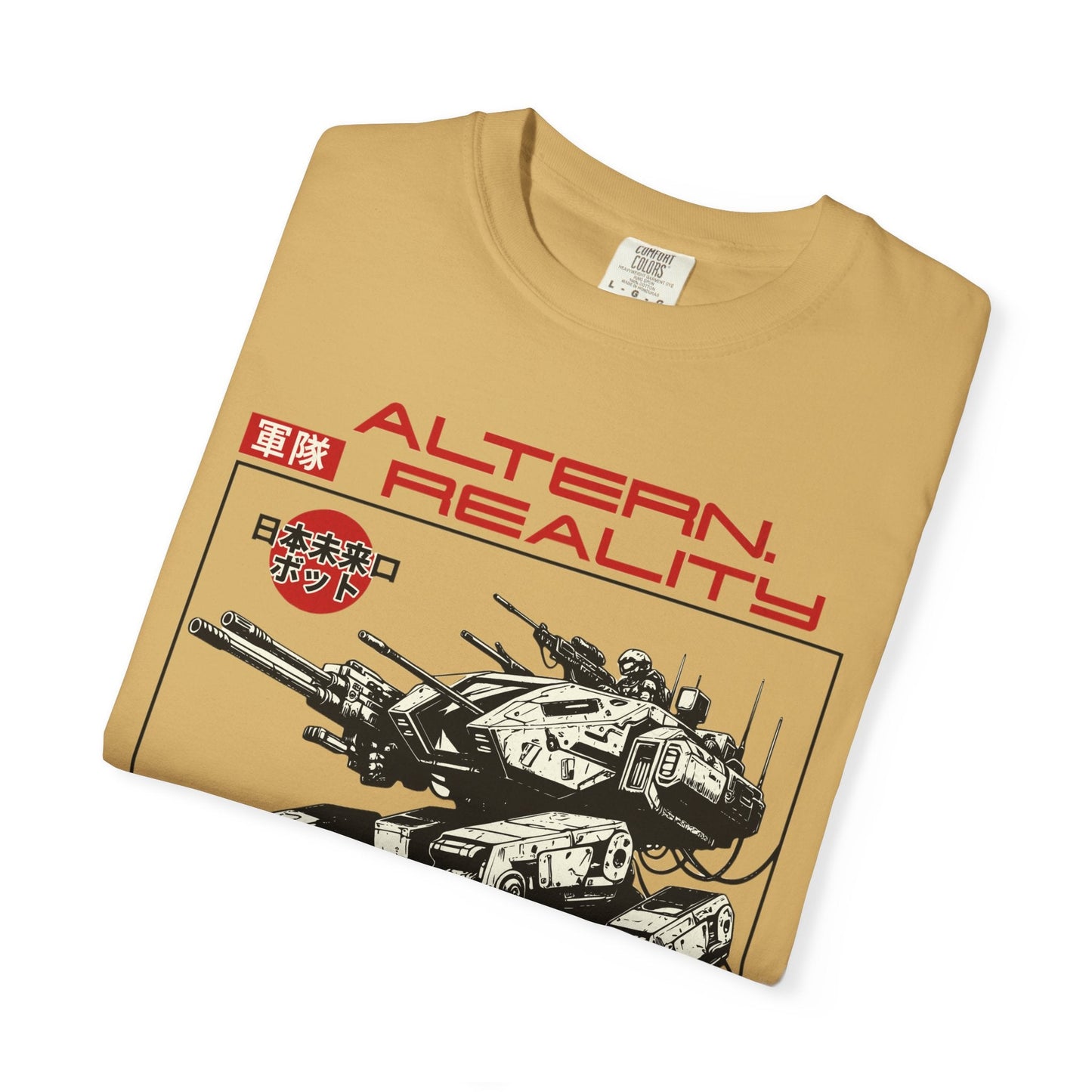 Futuristic Mech revolution tee - Style for sci-fi fans