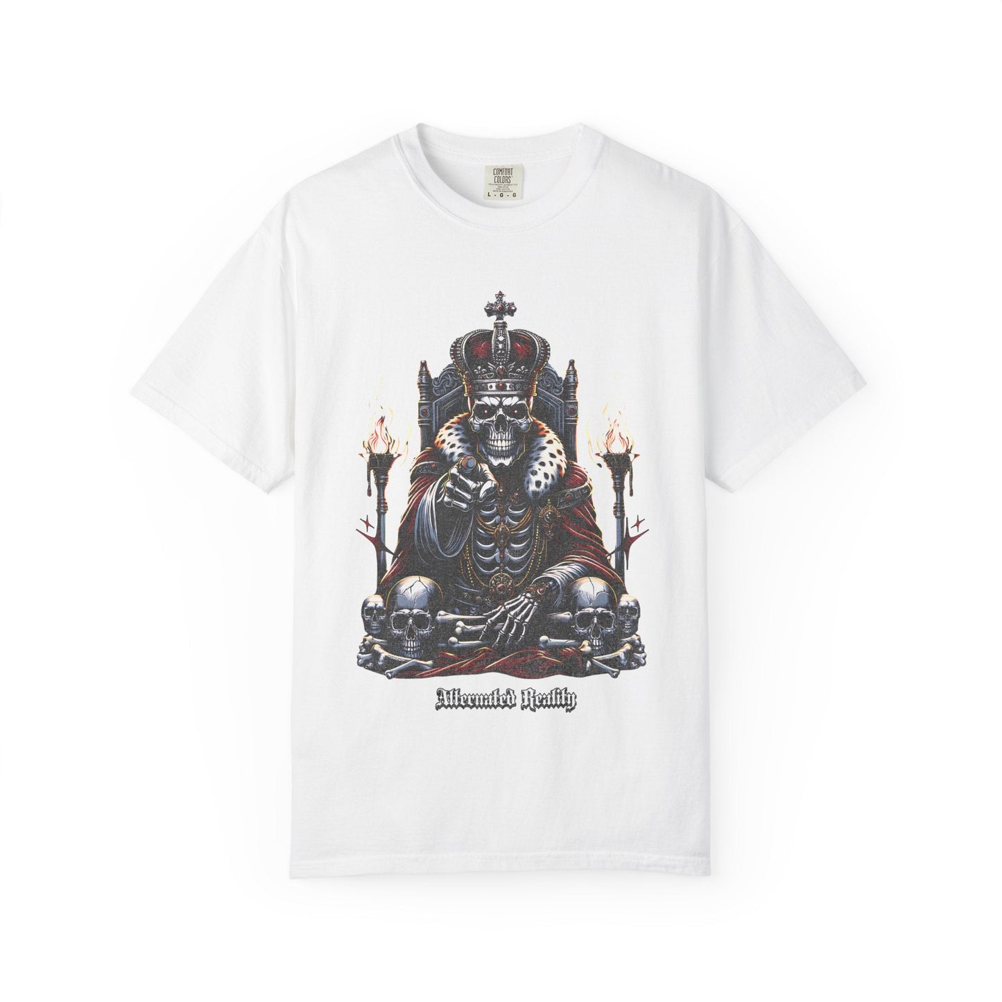 King of darkness unisex gothic t-shirt - Dark fantasy graphic tee