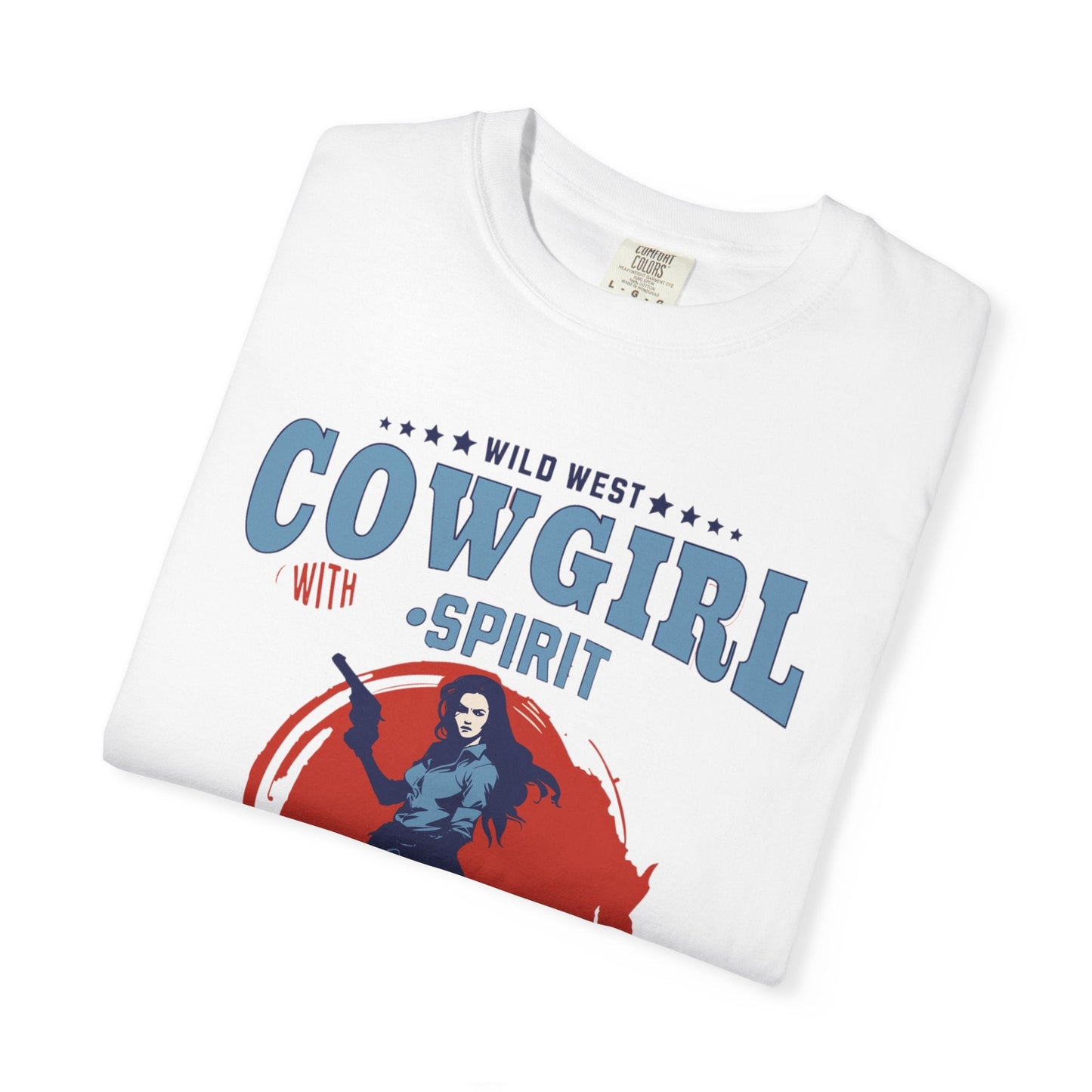 Cowgirl western t-shirt - Vintage wild west & diesel cool punk style