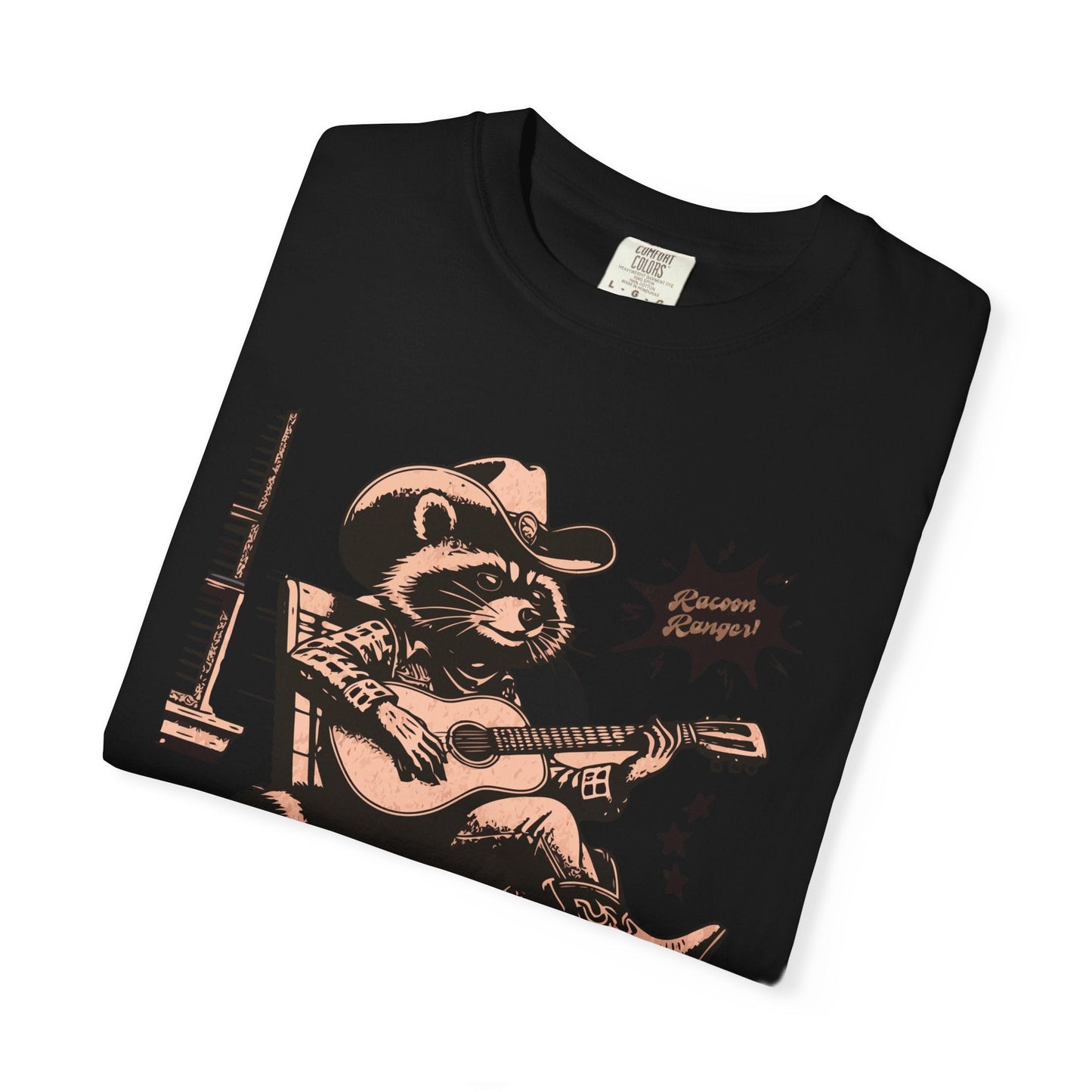 Raccoon cowboy