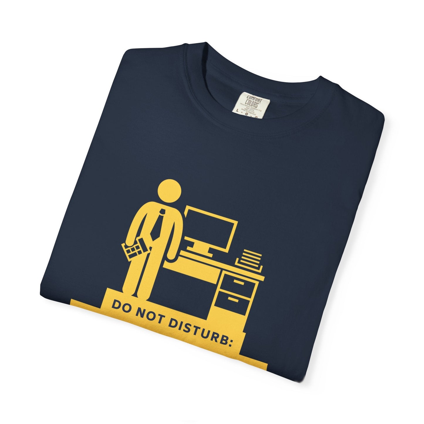 Office work unisex t-shirt - Modern 'DO NOT' design graphic style