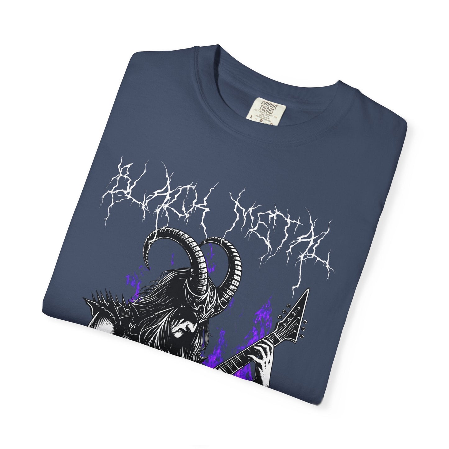 Black metal t-shirt - Dark graphic design for metal fans
