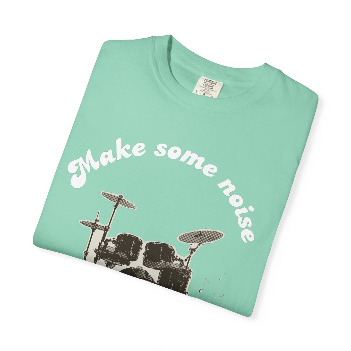 Drum set cool design t-Shirt for music Lovers | Vintage graphic tee
