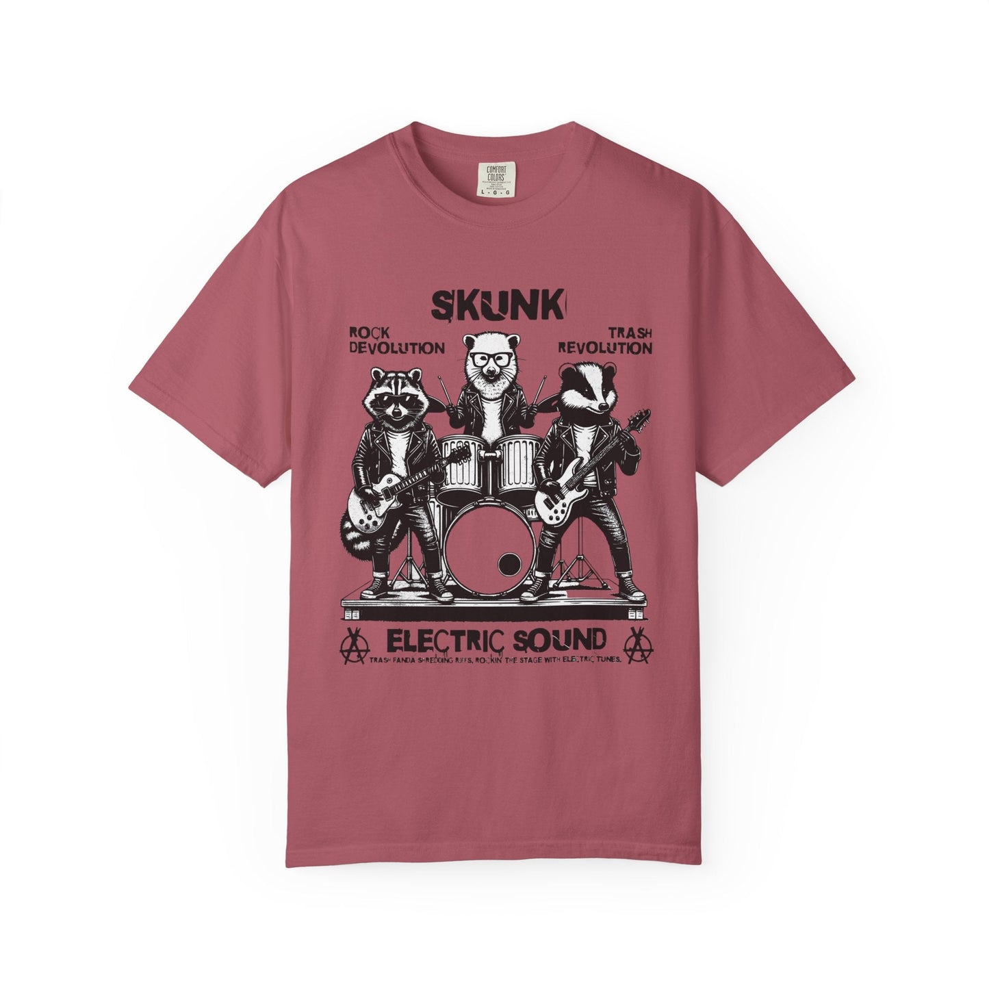 Vintage Skunk band t-shirt for rock music and cartoon fans