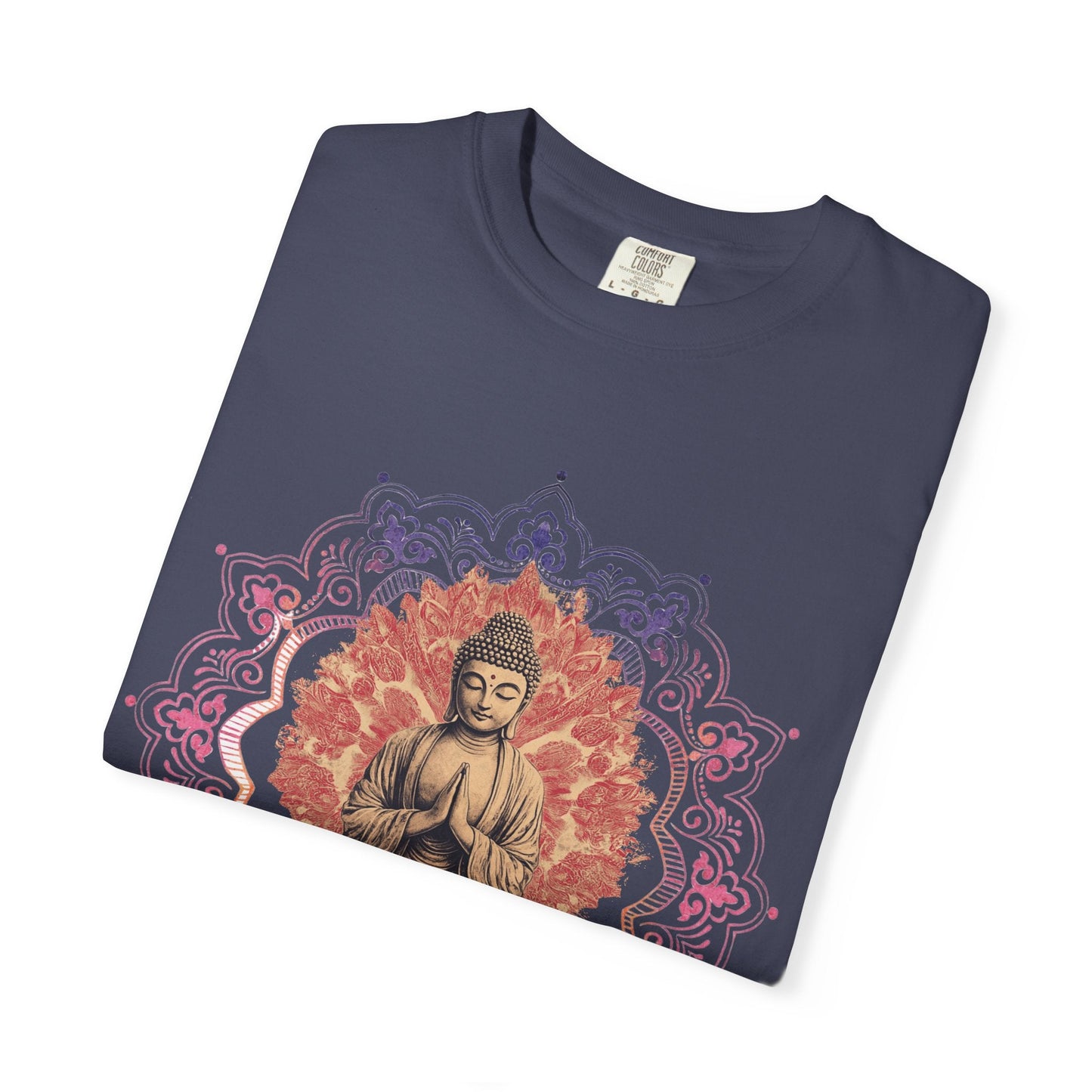 Lotus meditation t-shirt for peaceful and stylish wear