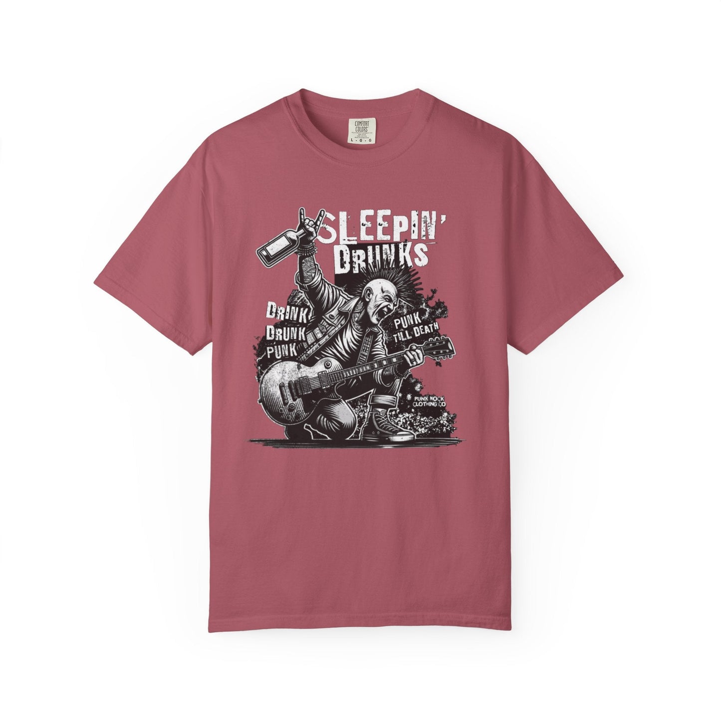 Sleeping drunks t-Shirt - punk is not dead & quirky casual wear