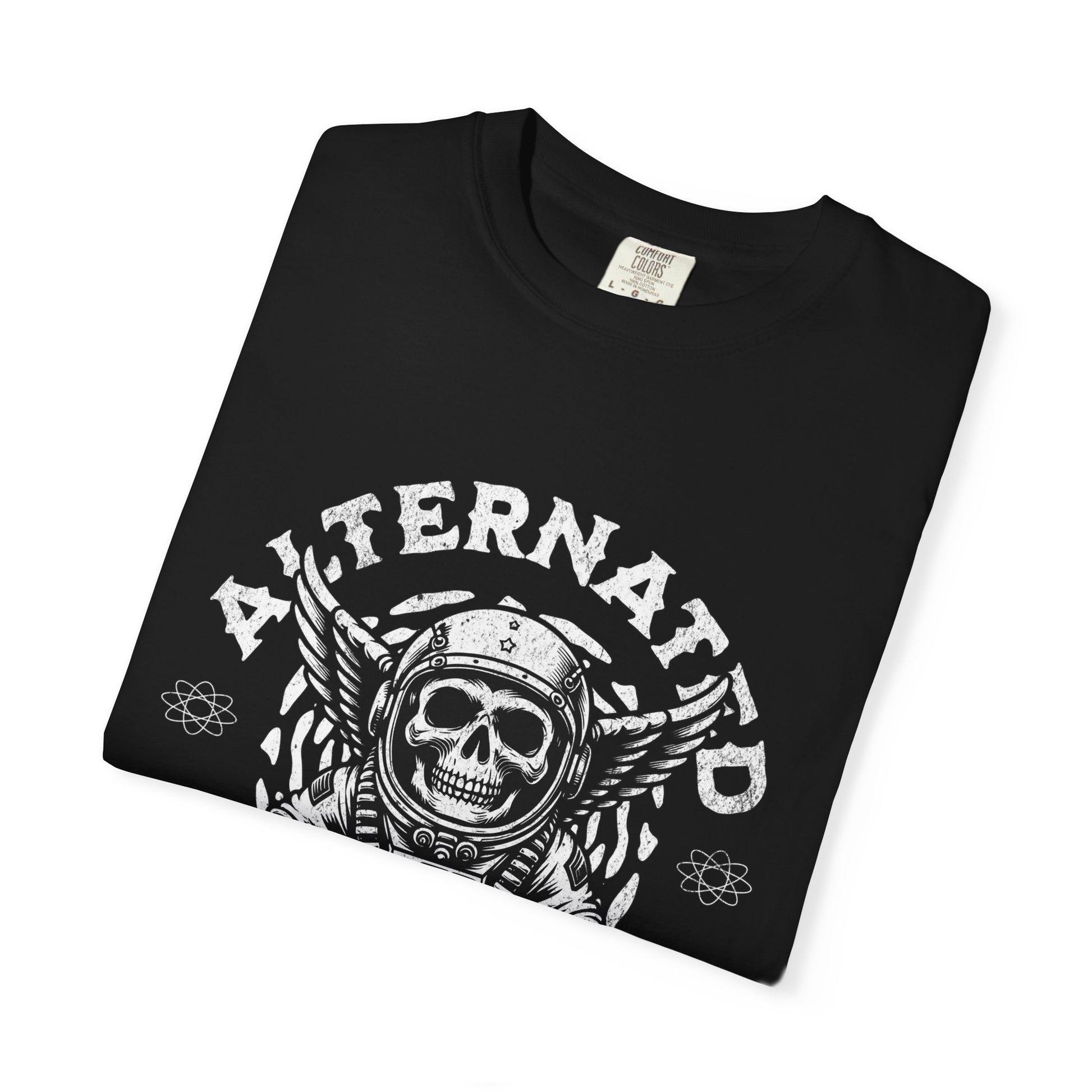 Alternative Reality unisex t-shirt with skull design