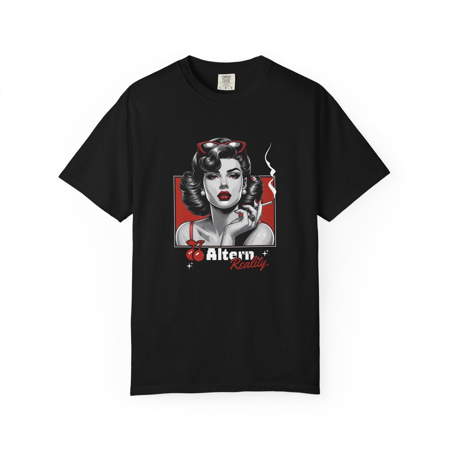 Classic Hollywood glamour unisex graphic t-shirt retro design
