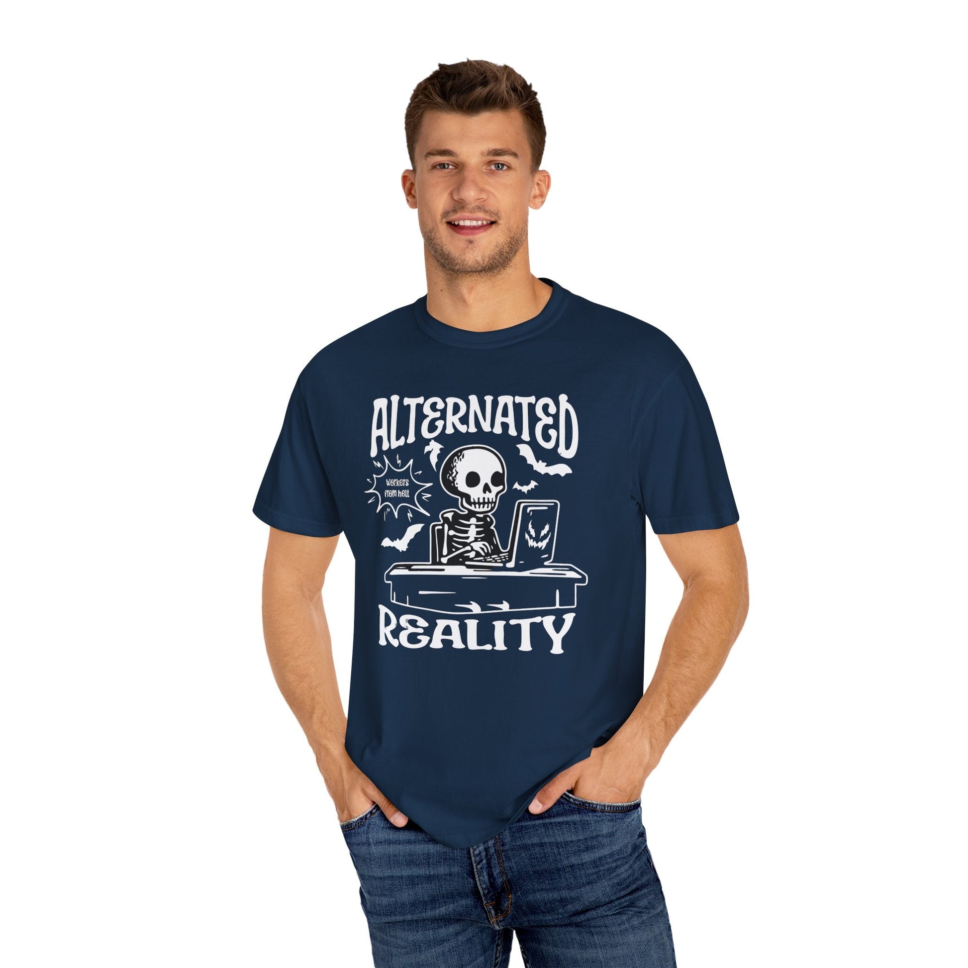 Work skeleton  t-shirt | Fun and quirky design