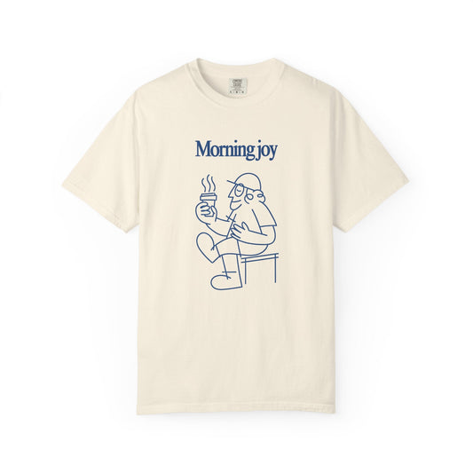 Morning joy t-shirt - Calm coffee simple line design for all