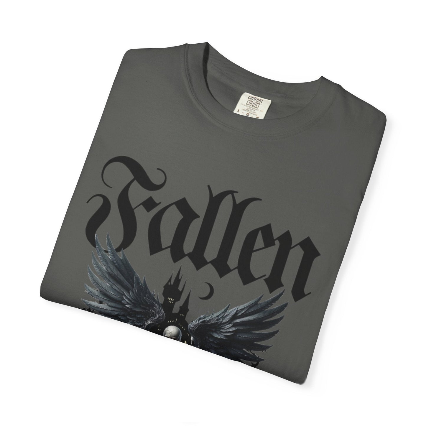 Fallen angel gothic t-shirt - Dark & Mystical Style - Rock attitude