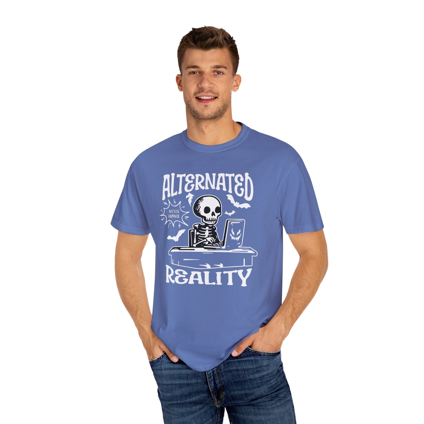 Work skeleton  t-shirt | Fun and quirky design