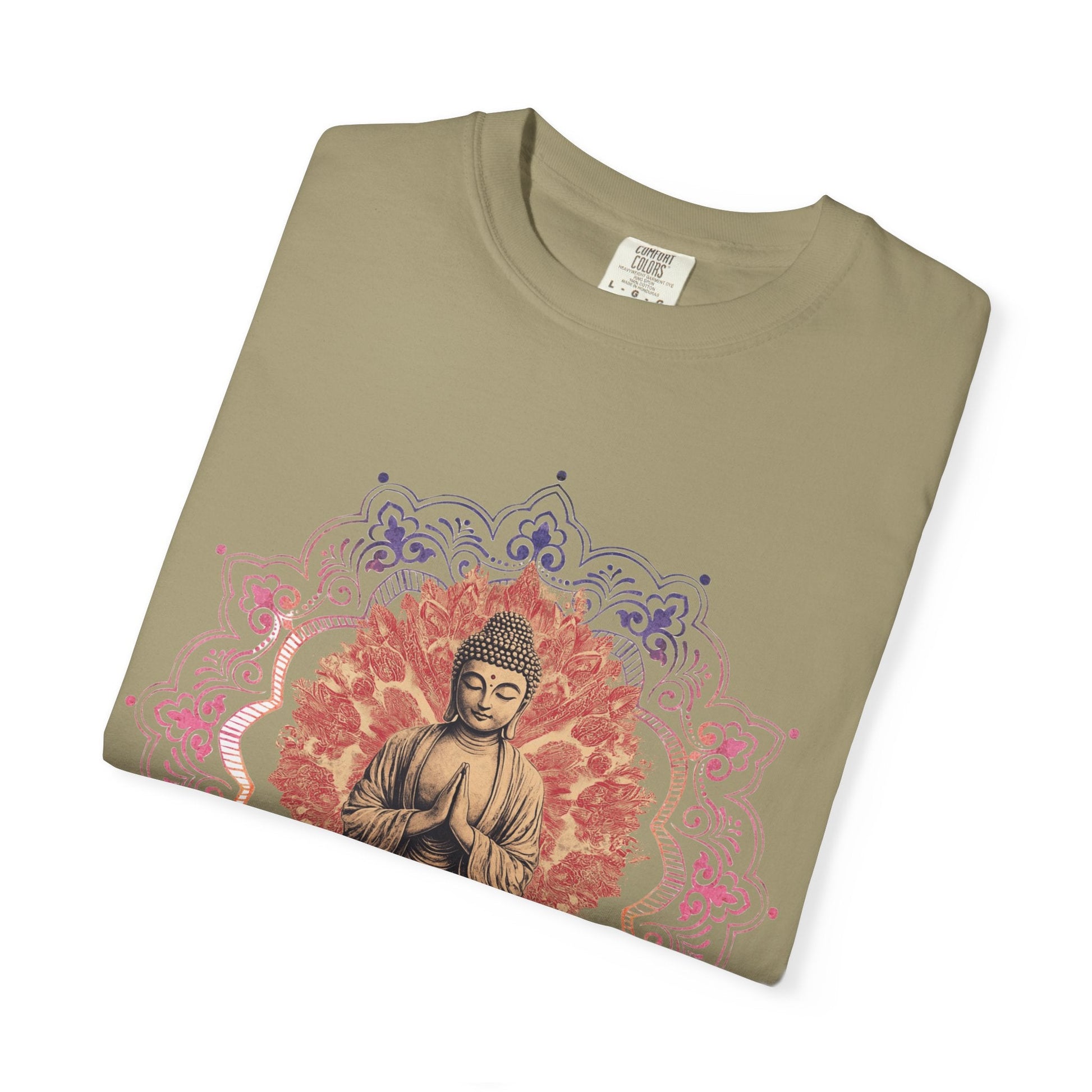 Lotus meditation t-shirt for peaceful and stylish wear