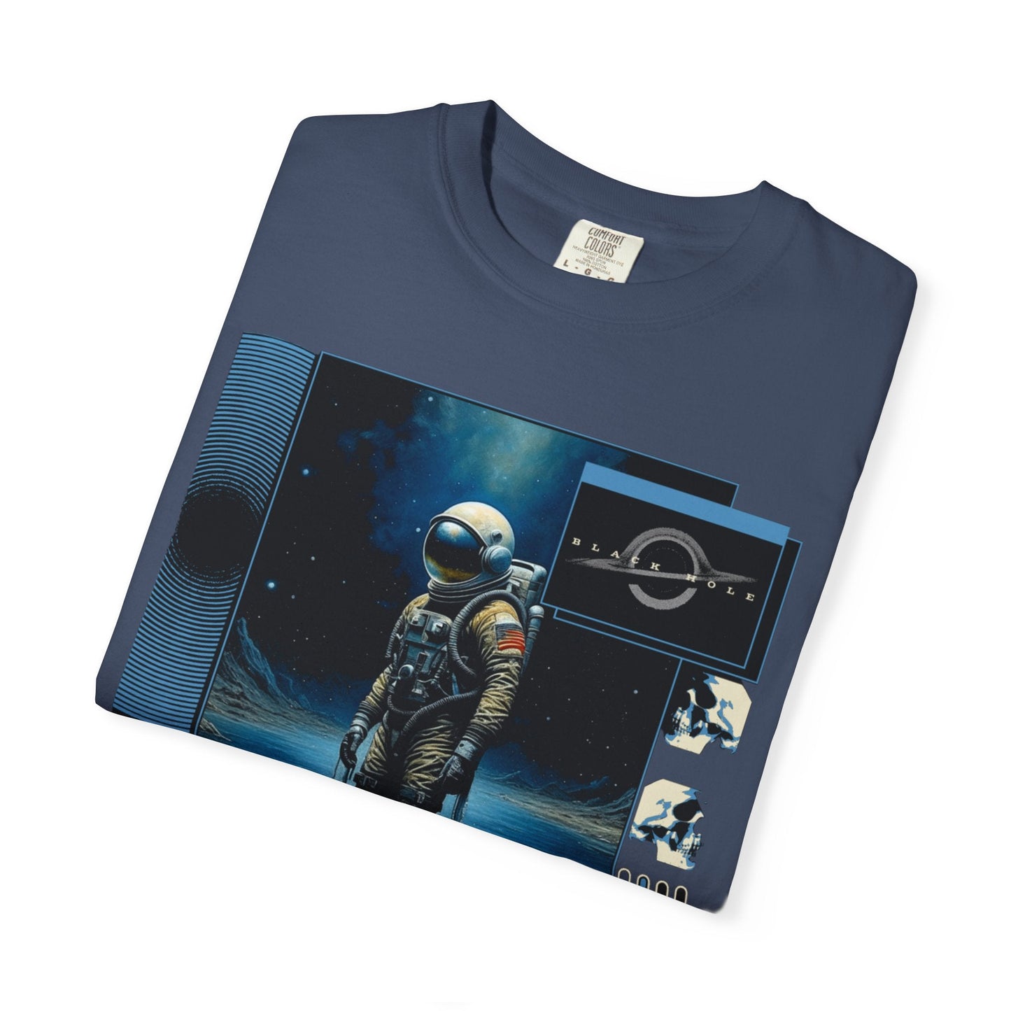 Sci-fi quartz adventure T-shirt: futuristic style & superior comfort