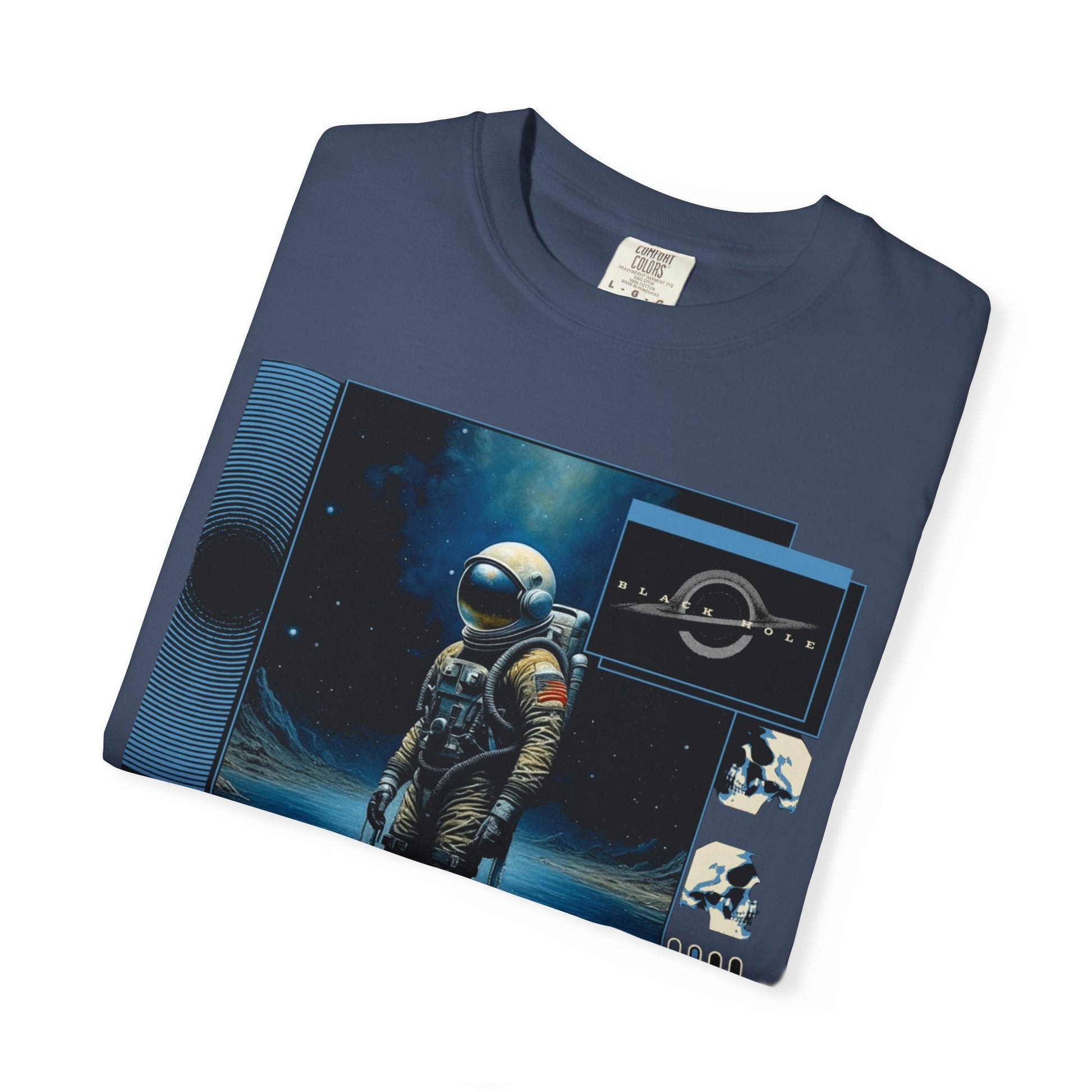 Sci-fi quartz adventure T-shirt: futuristic style & superior comfort