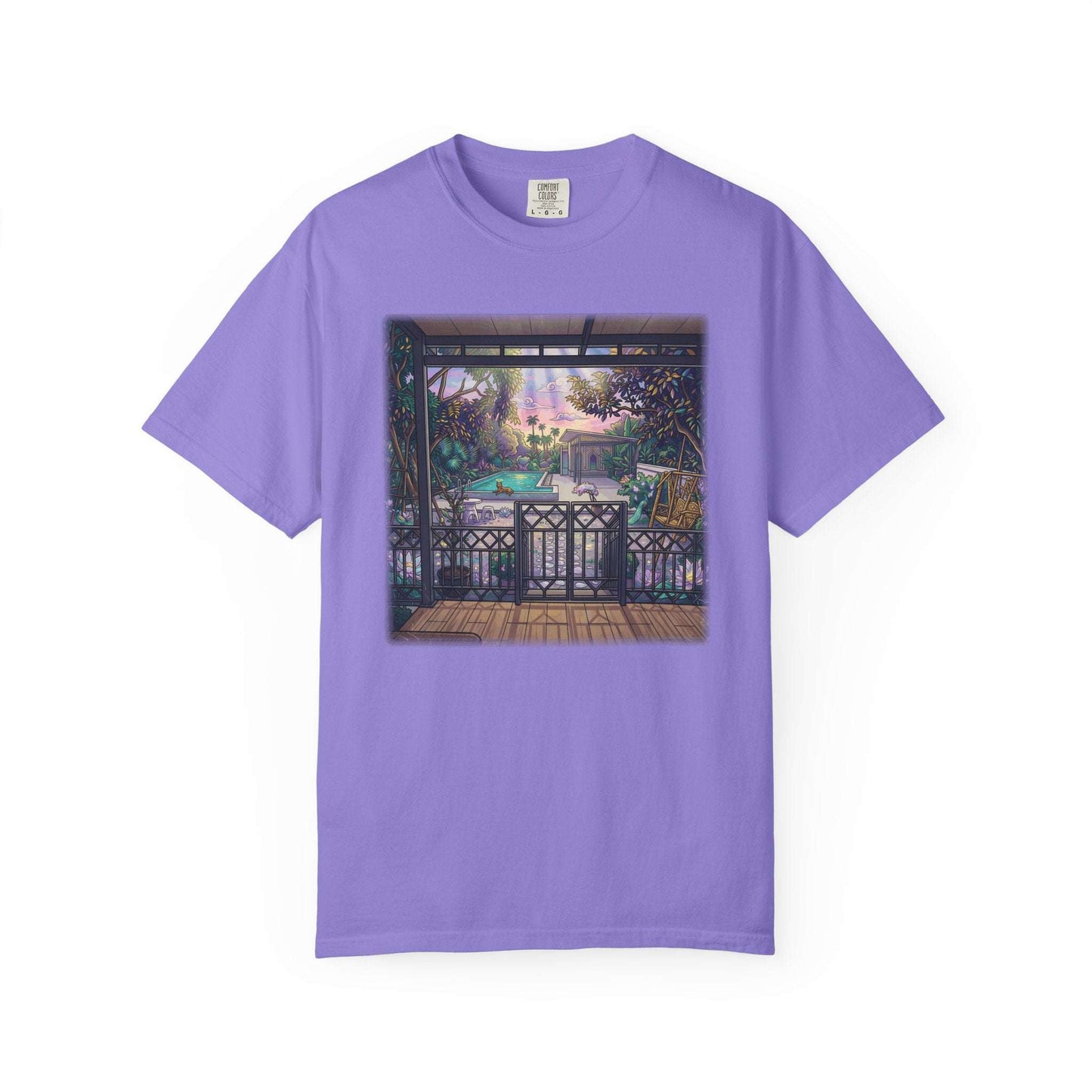 Heaven house view unisex t-shirt