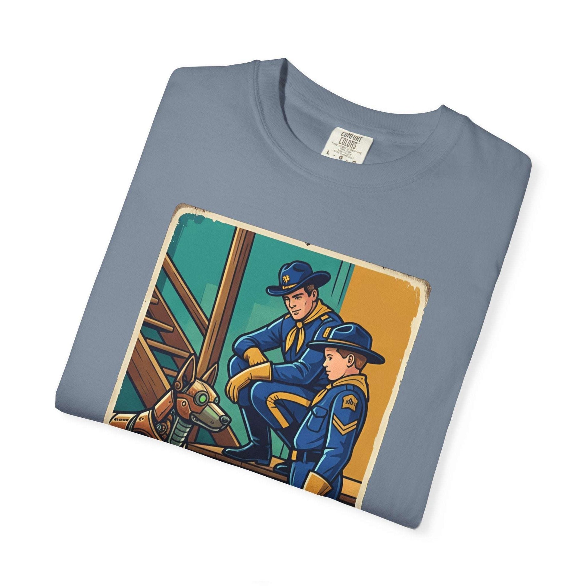 Clang Tintin Robot Dog T-Shirt for Classic TV lovers