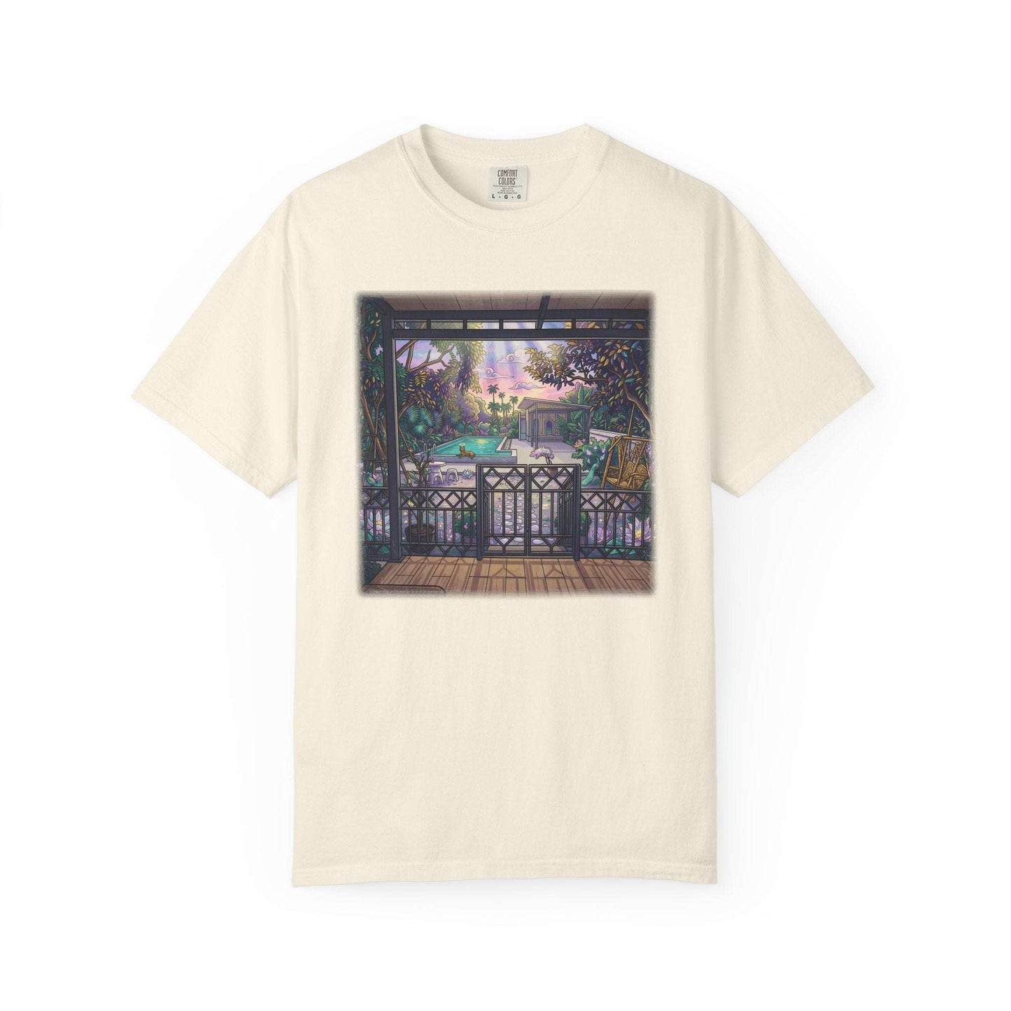 Heaven house view unisex t-shirt
