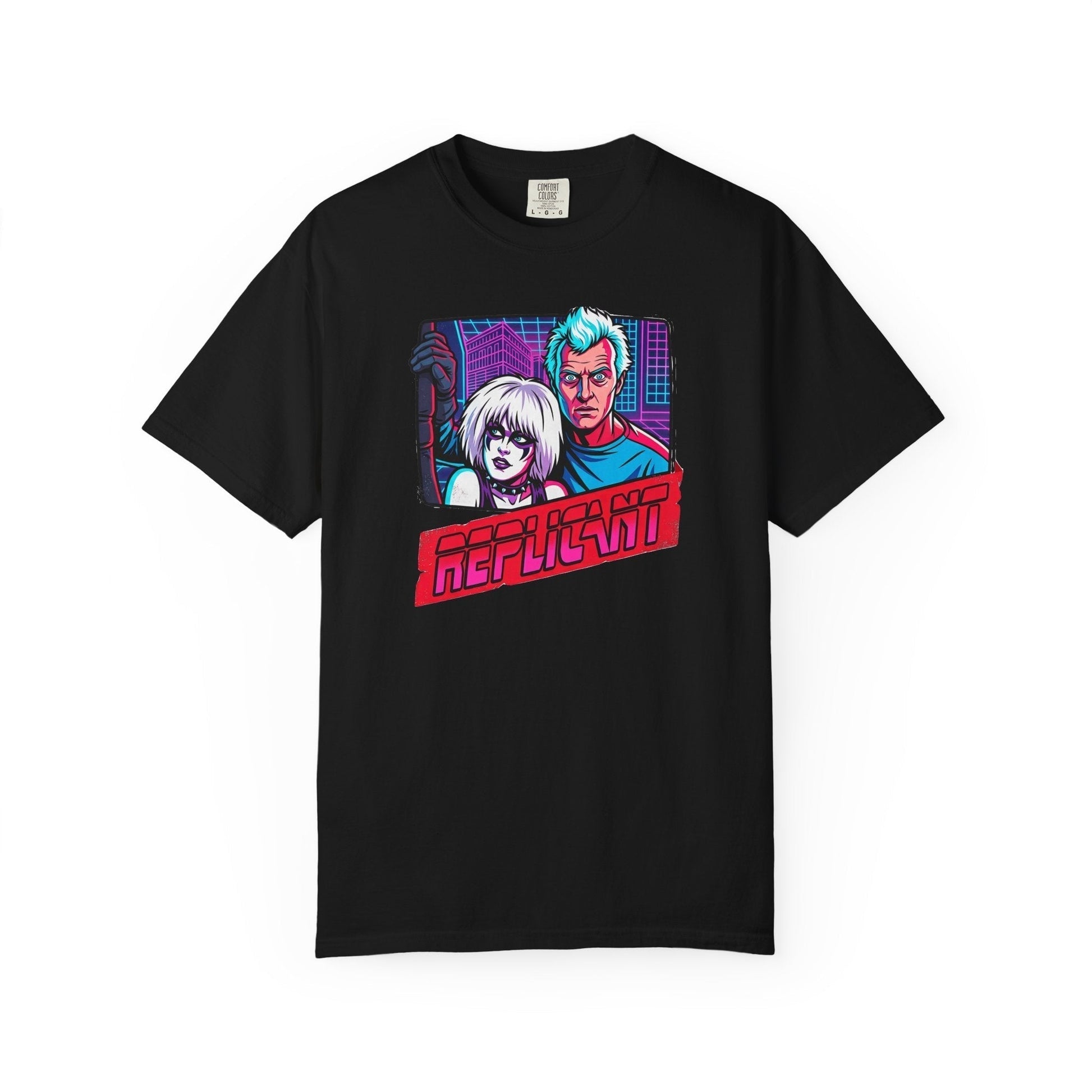 Replicant heavyweight ring-spun cotton t-shirt in vibrant color with relaxed fit and durable garment-dyed fabric