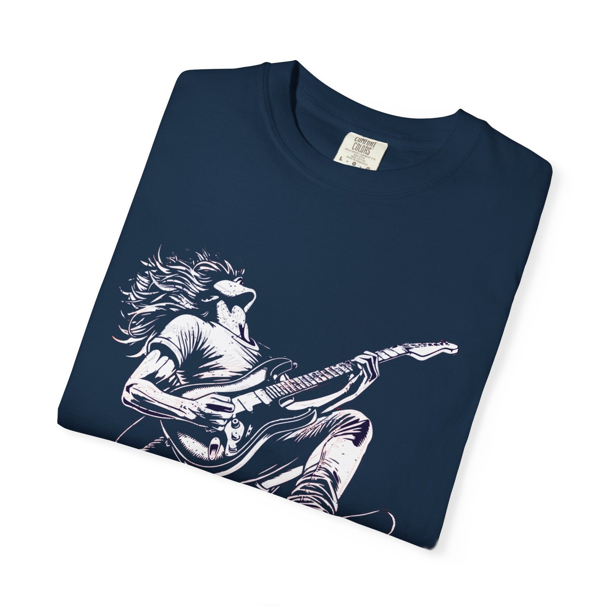 Guitar hero t-shirt for rock & Music fans - Comfortable 100% cotton
