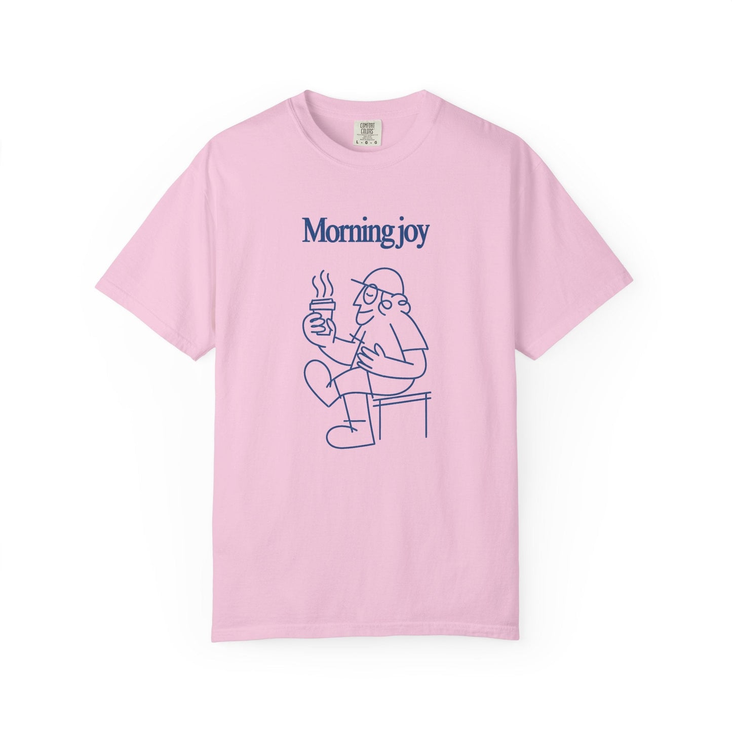 Morning joy t-shirt - Calm coffee simple line design for all