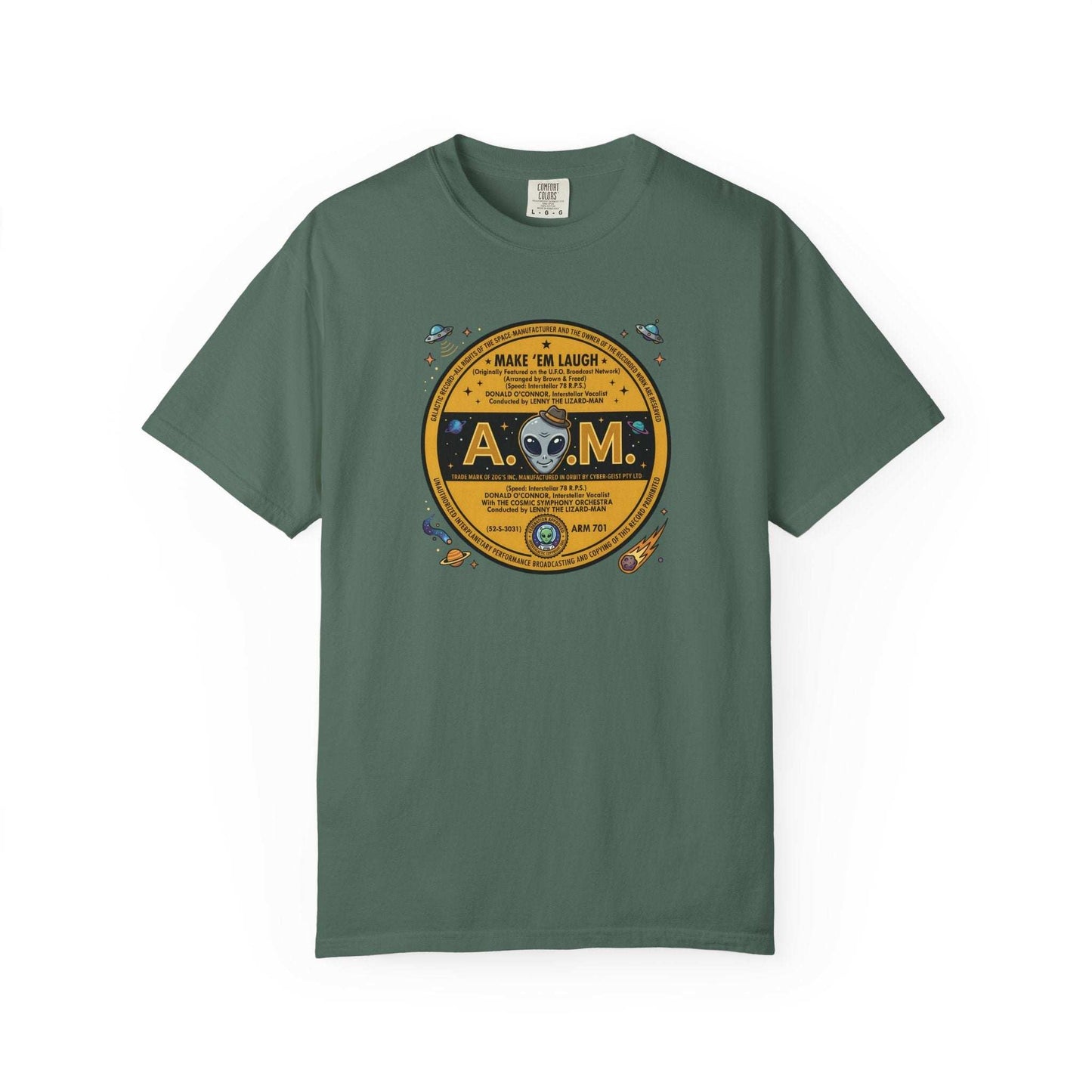 Make them laugh graphic tee with funny design, soft cotton, and relaxed fit.
