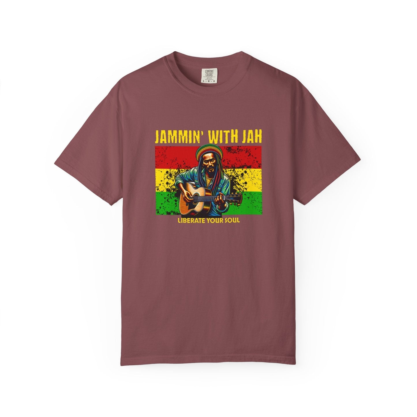 Reggae music artist  t-shirt - Vibrant design for music lovers