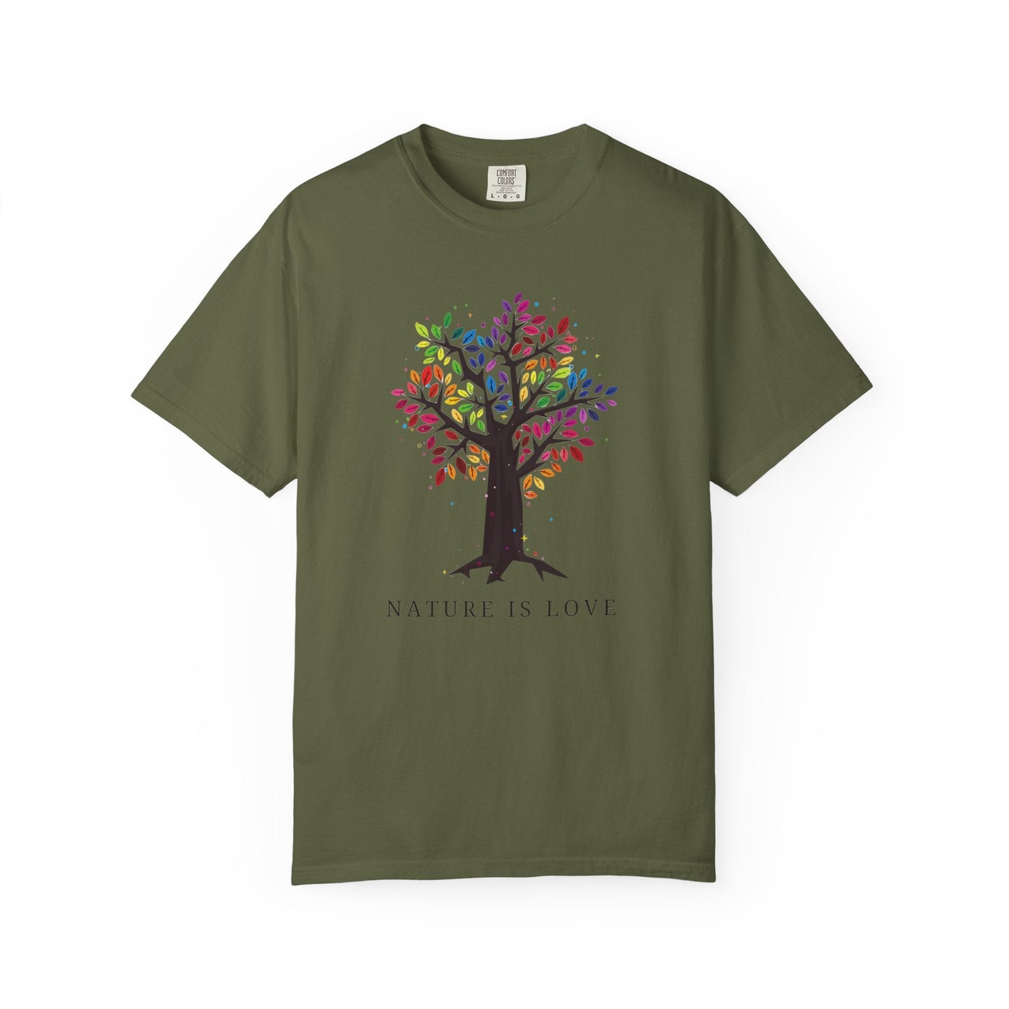 Nature love tree T-Shirt - comfortable & stylish united peace and love