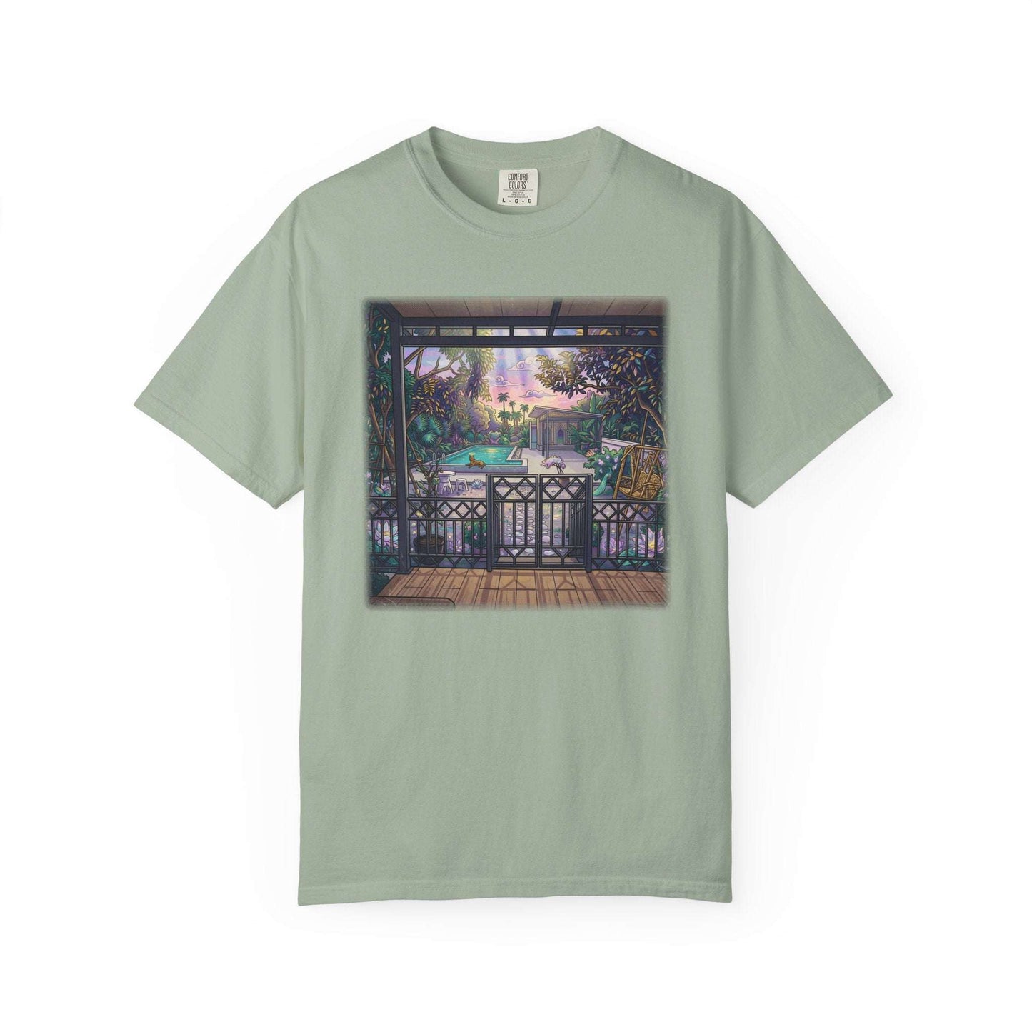Heaven house view unisex t-shirt