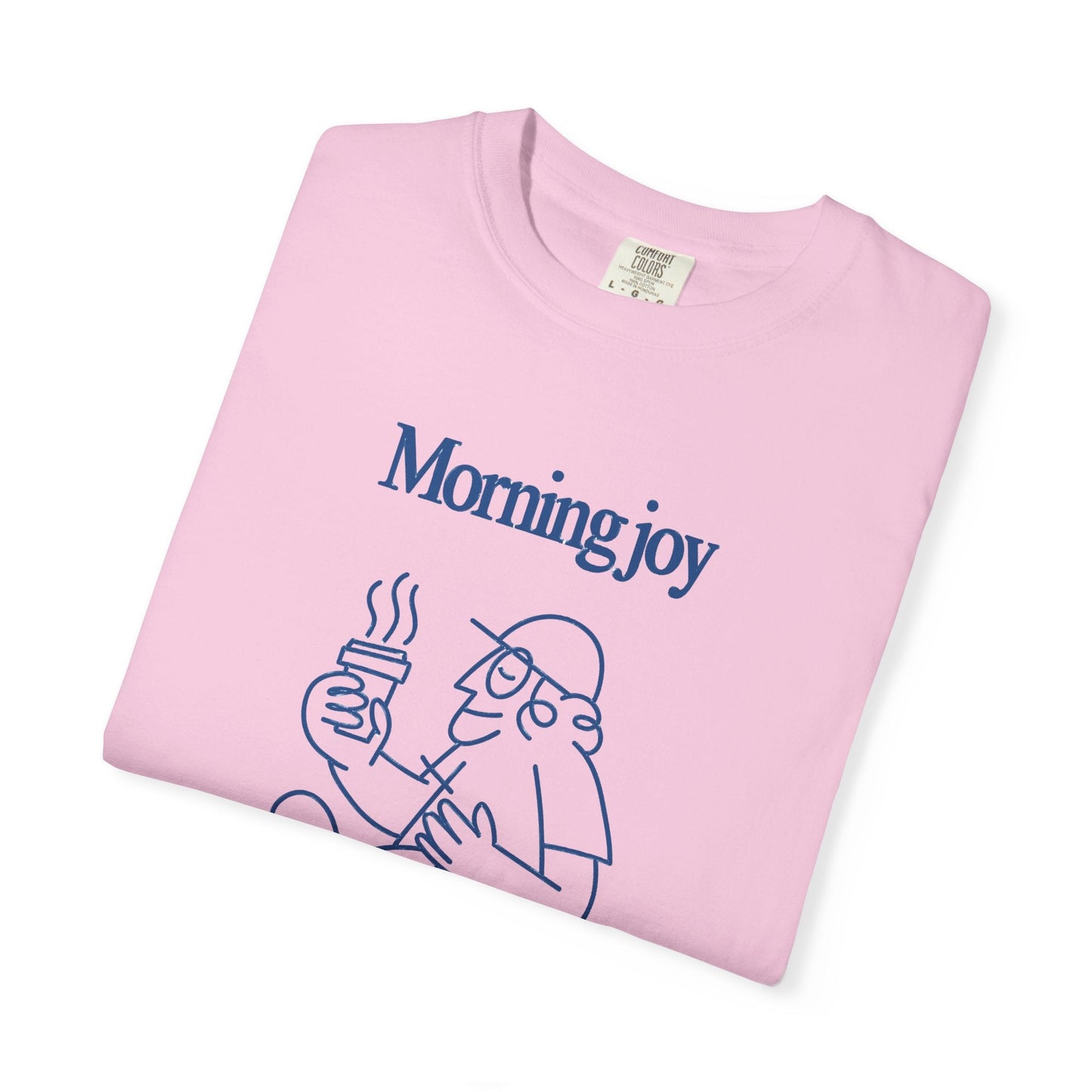 Morning joy t-shirt - Calm coffee simple line design for all