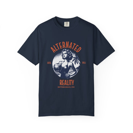 Alternated reality unisex t-shirt - vintage pin up style tee