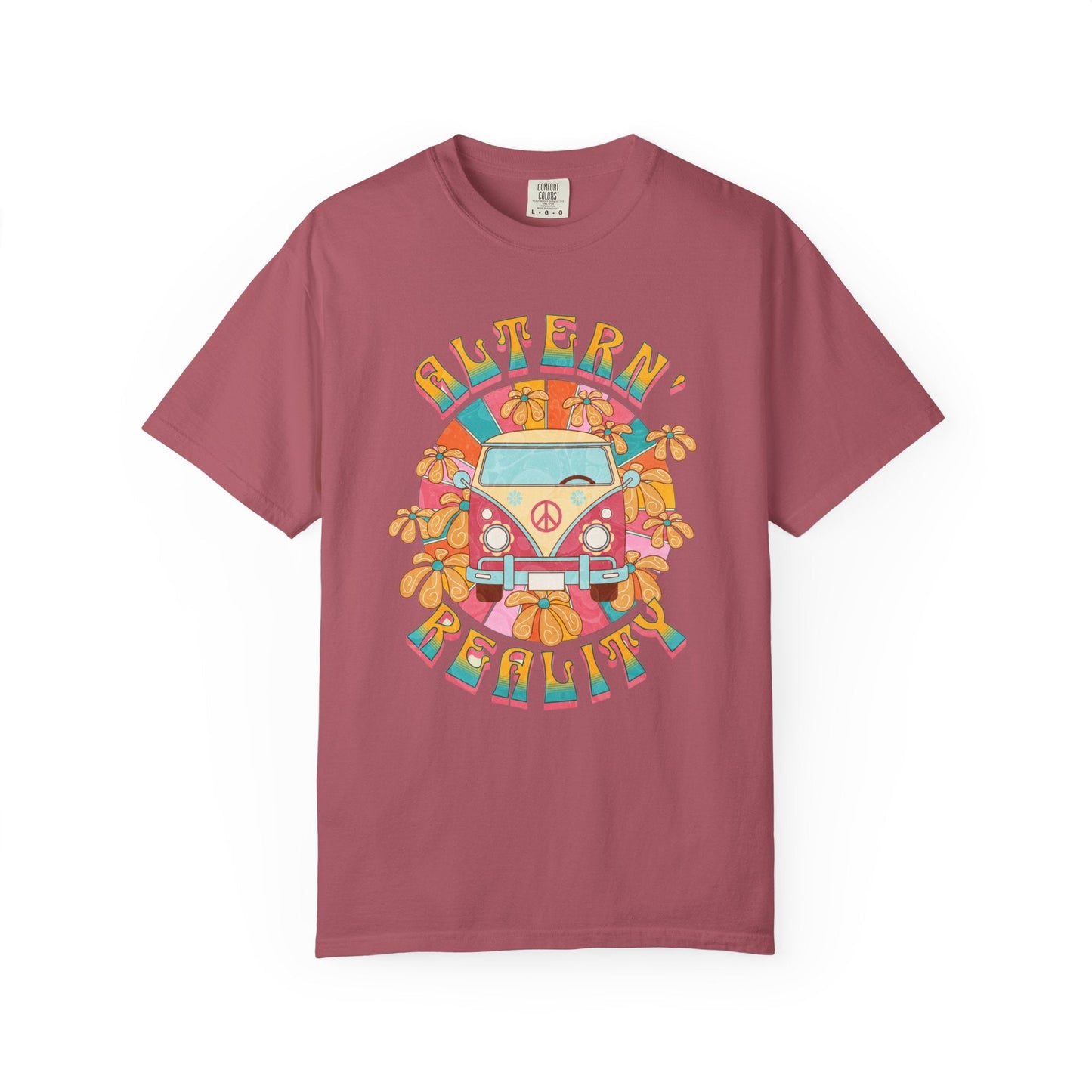 Vintage camper cool t-shirt with retro 60s-70s graphic - Hippie vibe