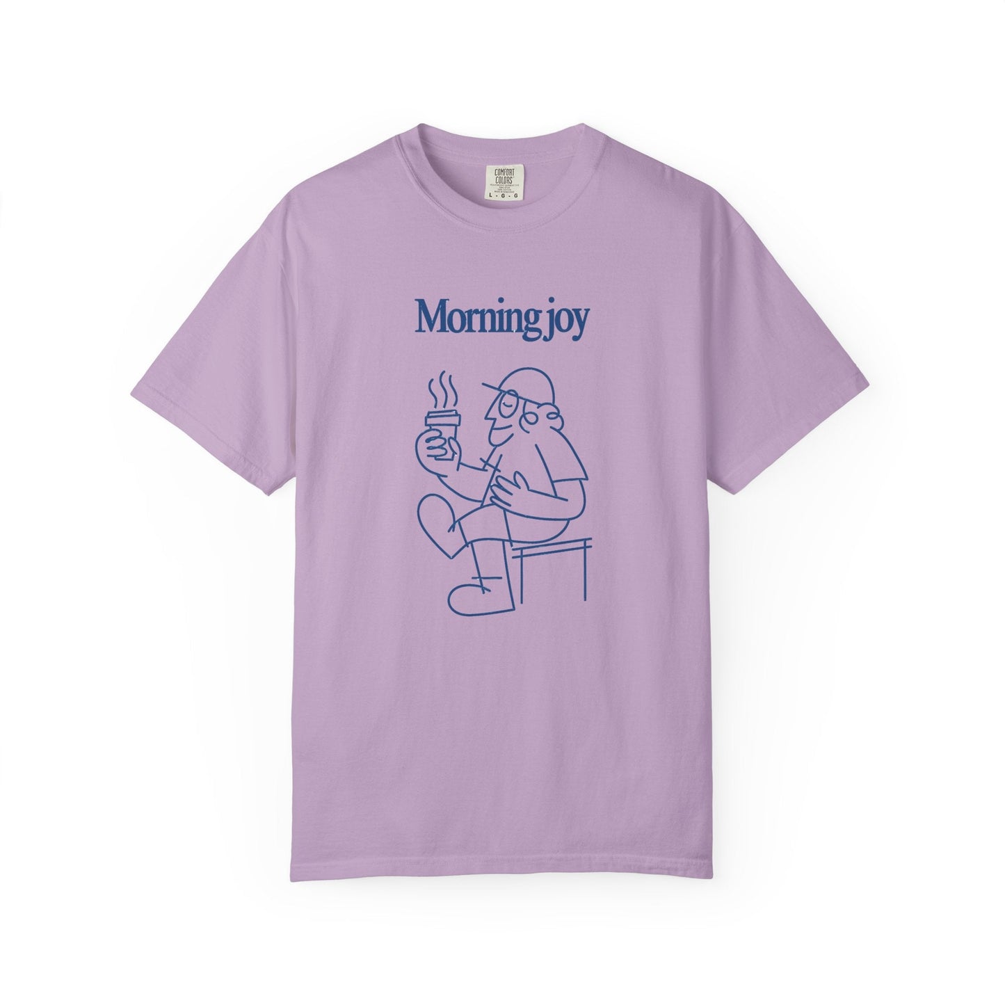 Morning joy t-shirt - Calm coffee simple line design for all