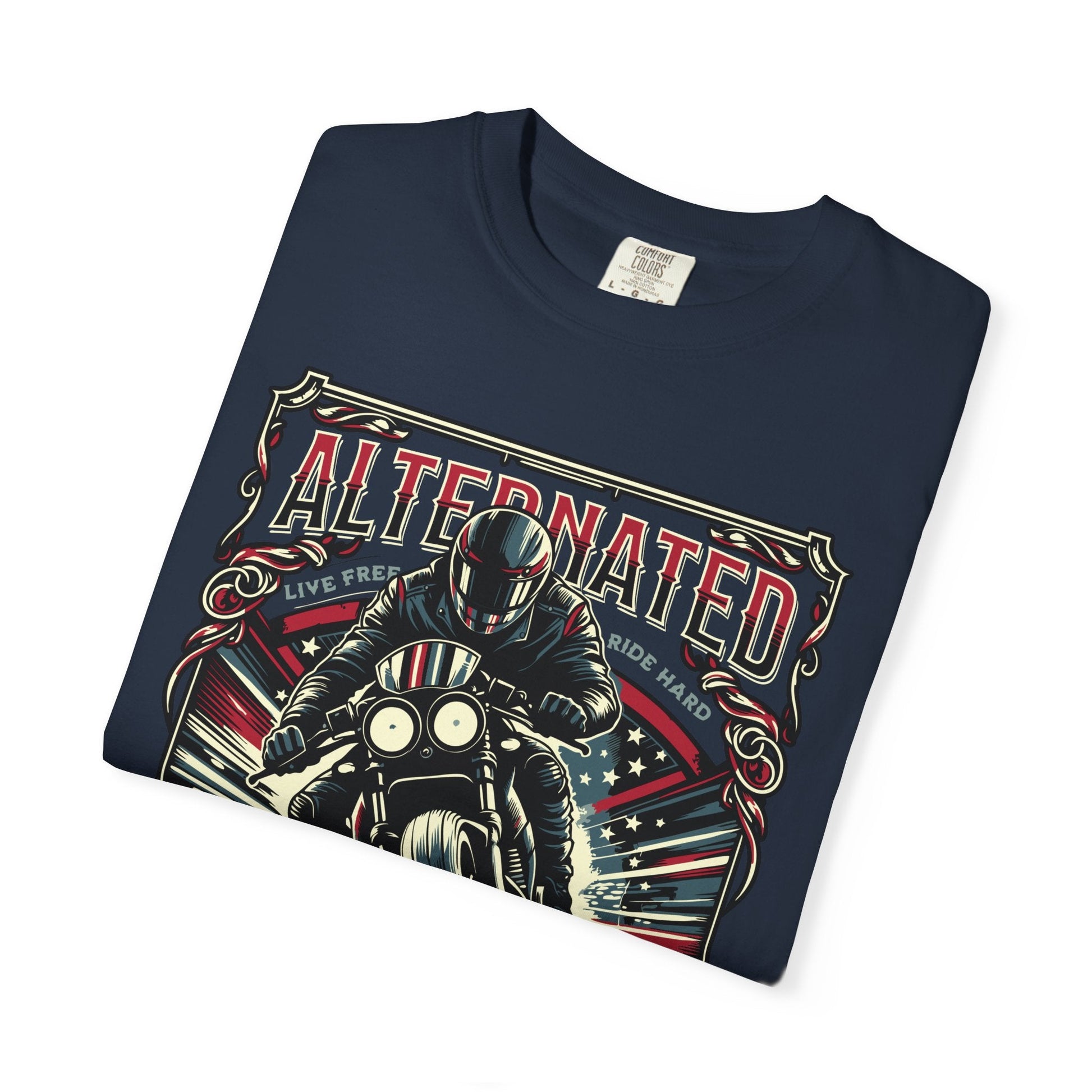 Motorcycle Rider t-shirt: Bold graphic tee for enthusiasts