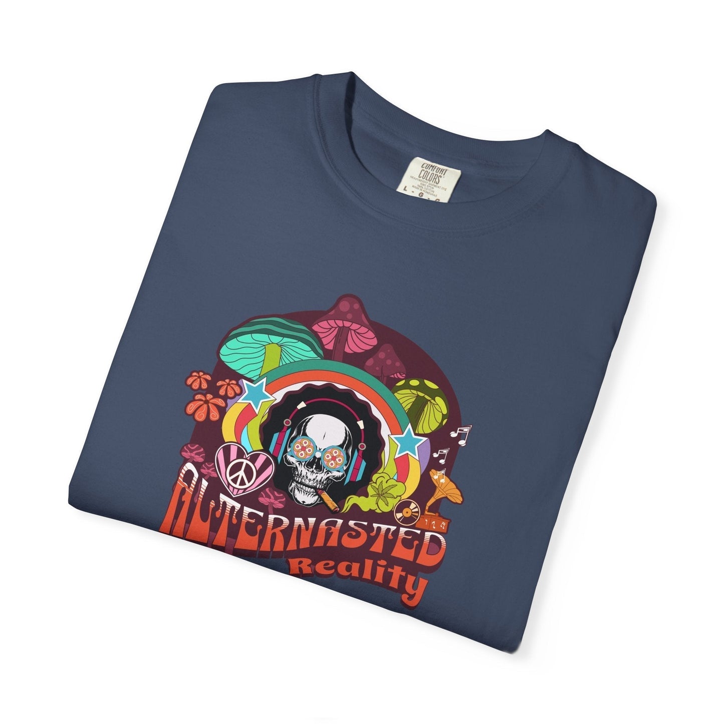 Party skull psychedelic tee