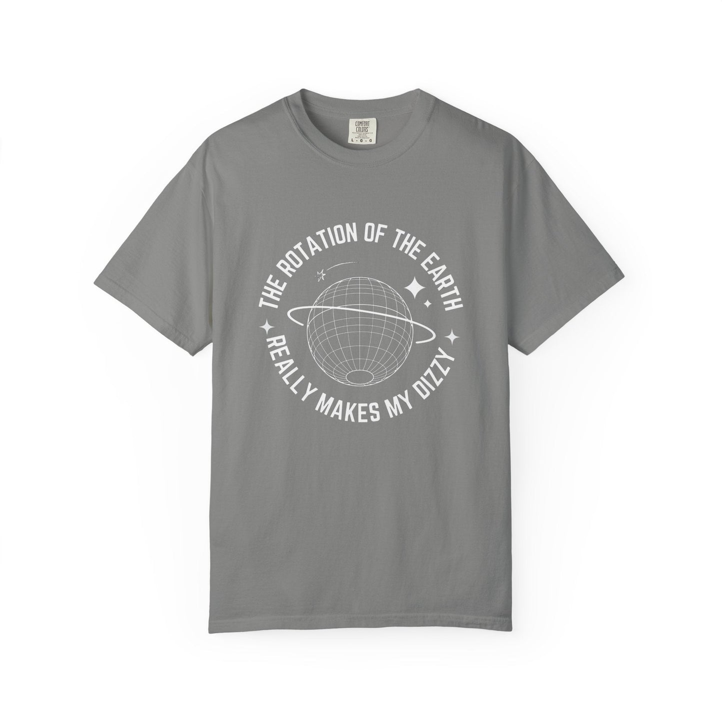 Earth rotation t-shirt - Unique globe design for adventure lovers