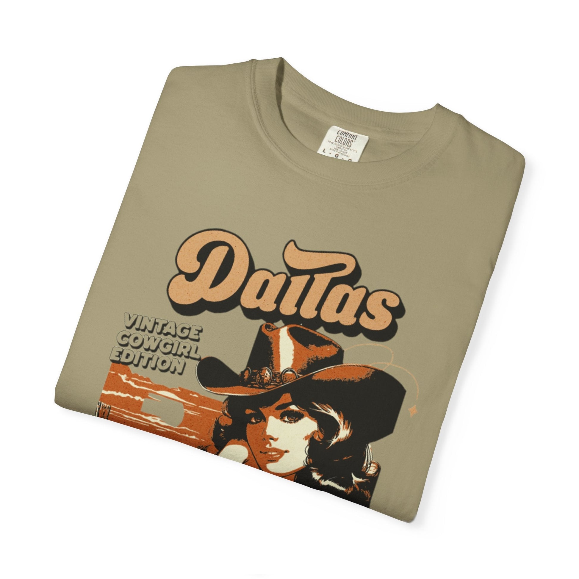 Western retro Dallas my heart t-shirt for vintage lovers