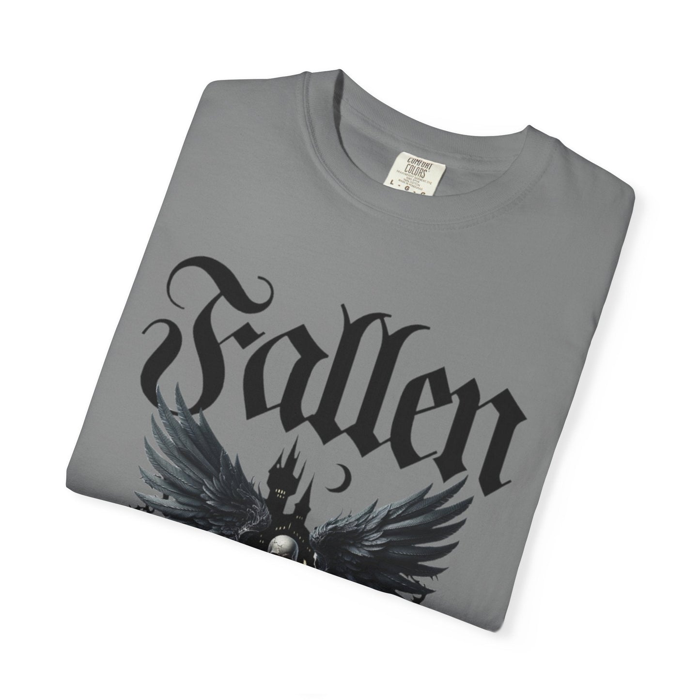 Fallen angel gothic t-shirt - Dark & Mystical Style - Rock attitude