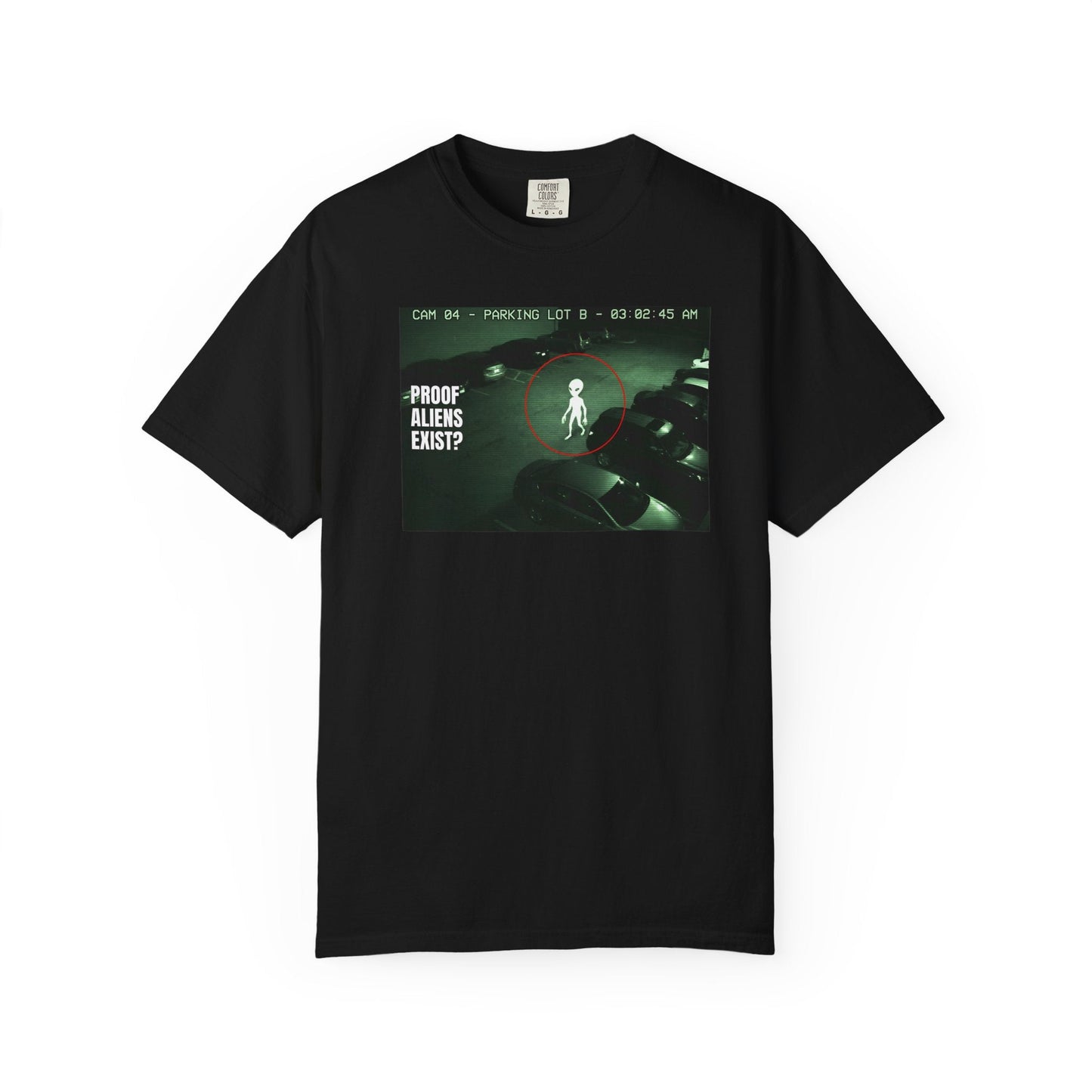 Alien-themed design symbolizing the belief that Aliens Do Exist and extraterrestrial life intrigue