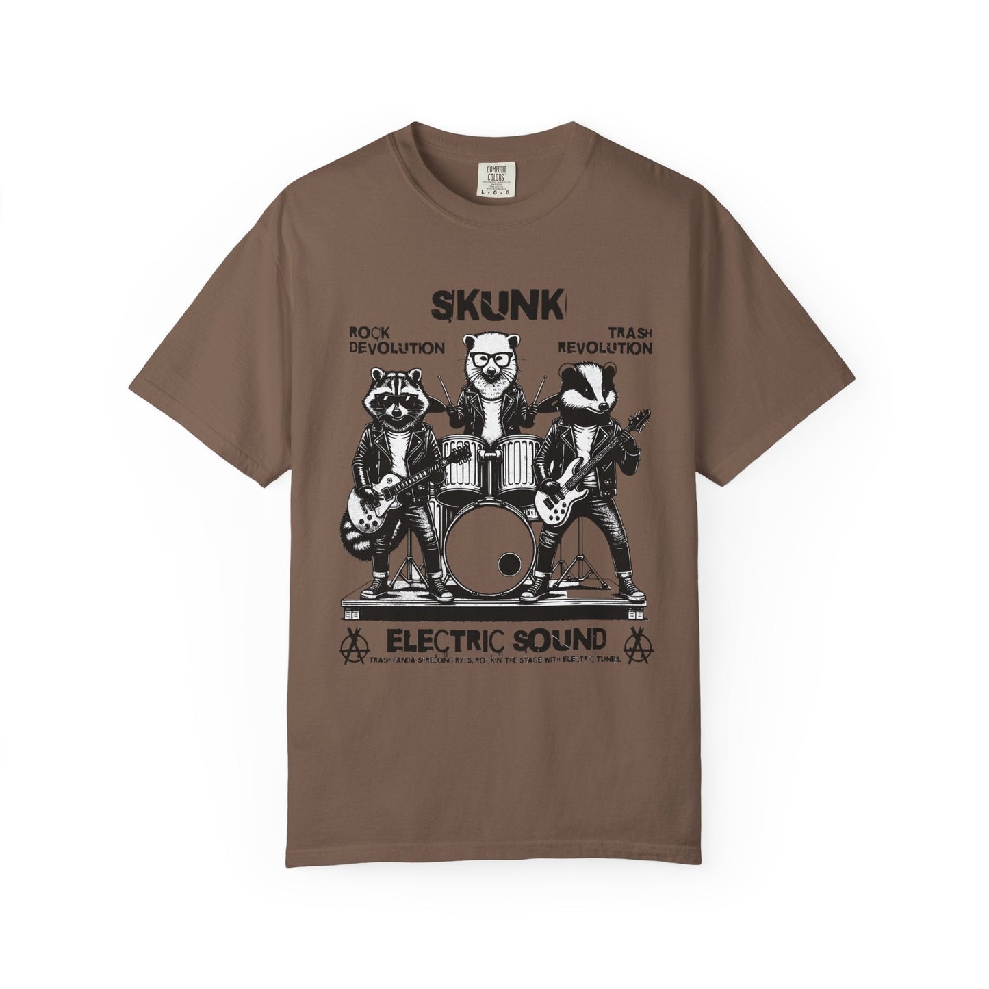 Vintage Skunk band t-shirt for rock music and cartoon fans