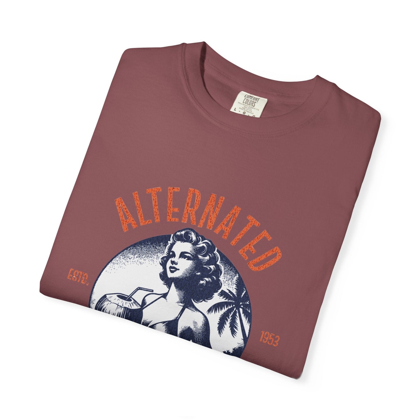 Alternated reality unisex t-shirt - vintage pin up style tee