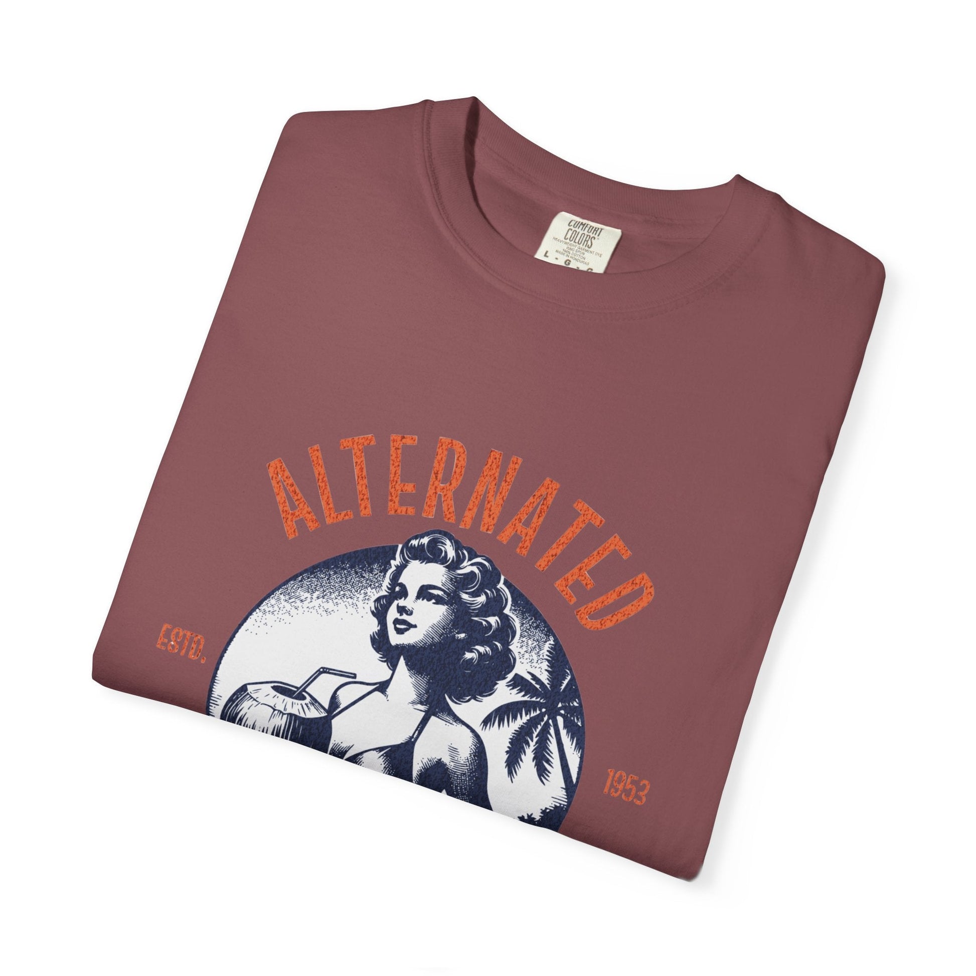 Alternated reality unisex t-shirt - vintage pin up style tee