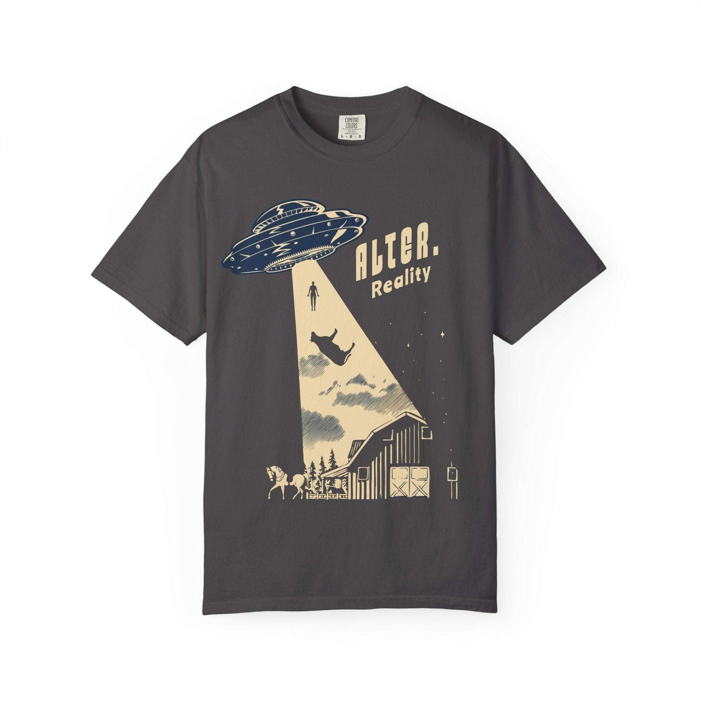 UFO abduction cool t-shirt