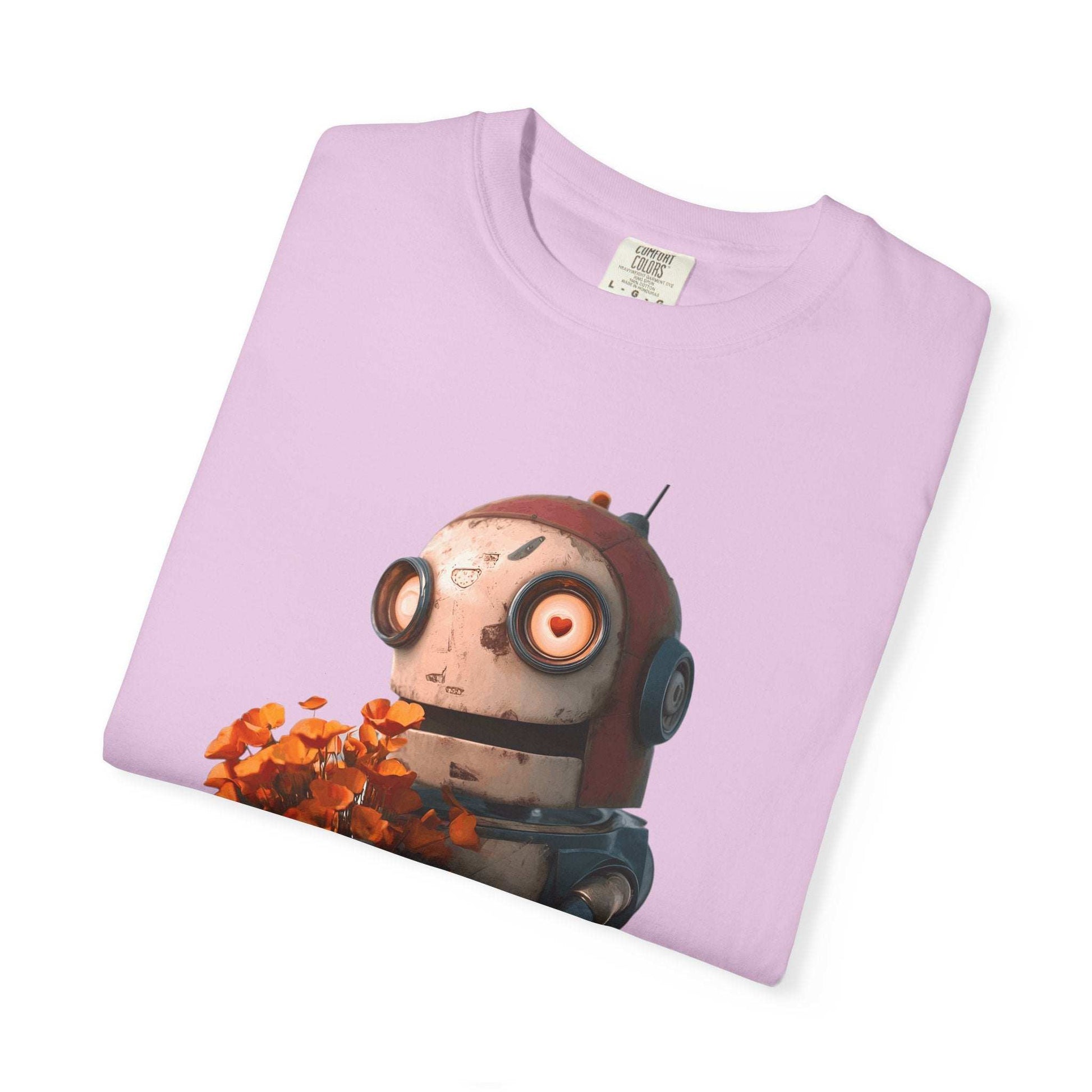 A Robot's Love Unisex Cool T-shirt 