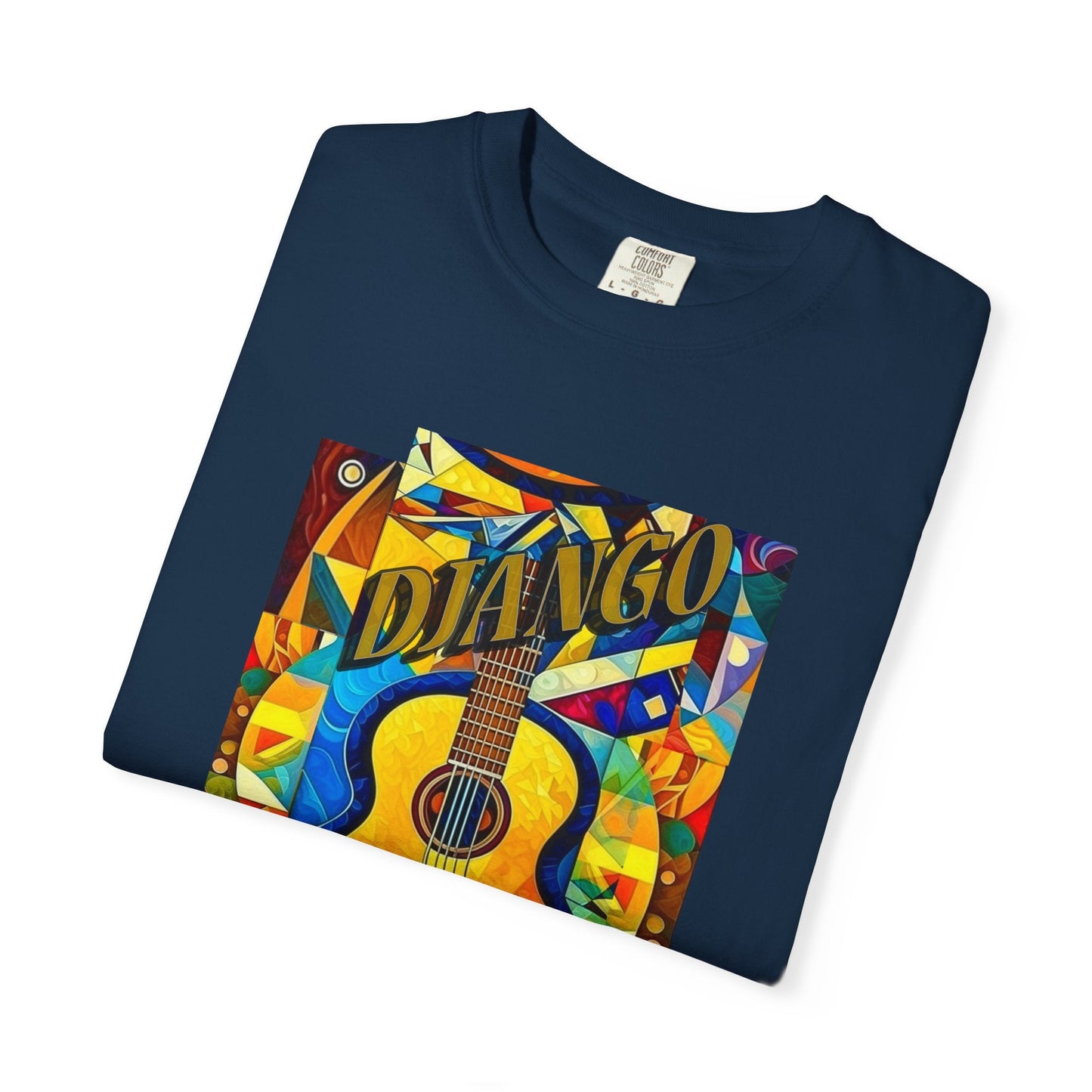 Music theme guitar jazz T-shirt for classic jazz enthusiasts