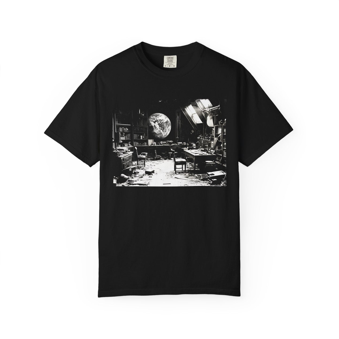Comfort Colors 1717 Poetic Space View garment-dyed cotton t-shirt in relaxed fit