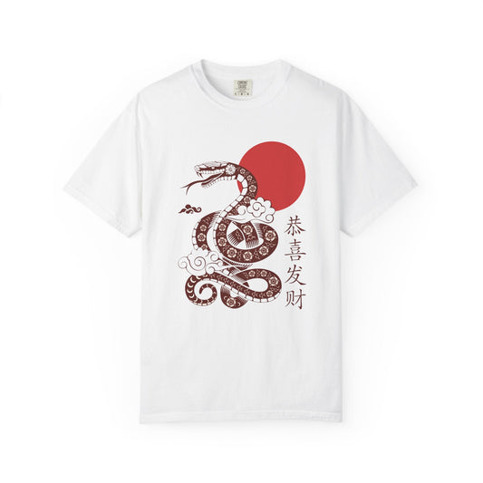Japanese style unisex t-shirt – Cool & unique snake design